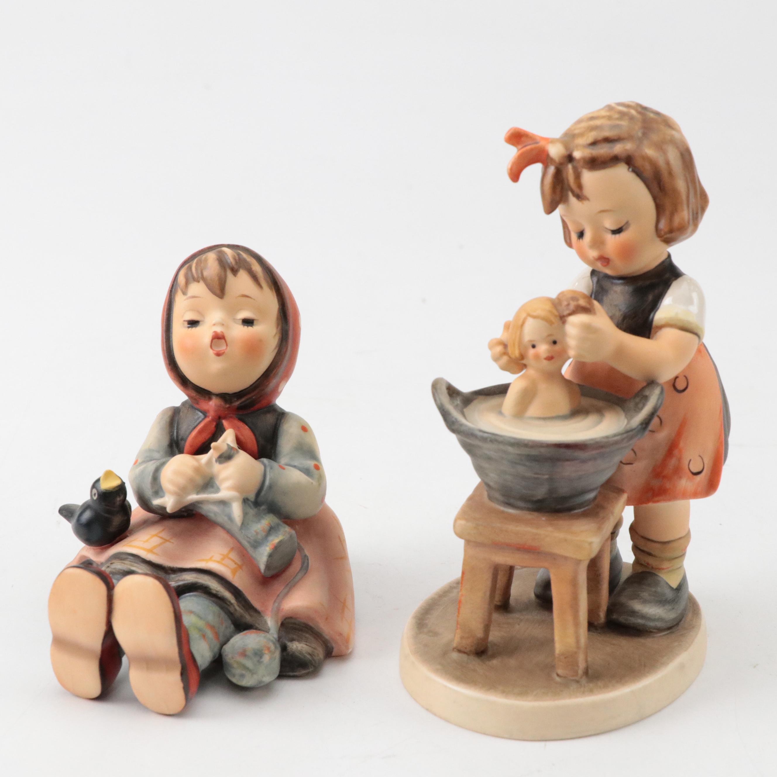 Goebel "School Girl," "Postman" and More Porcelain Hummel Figurines