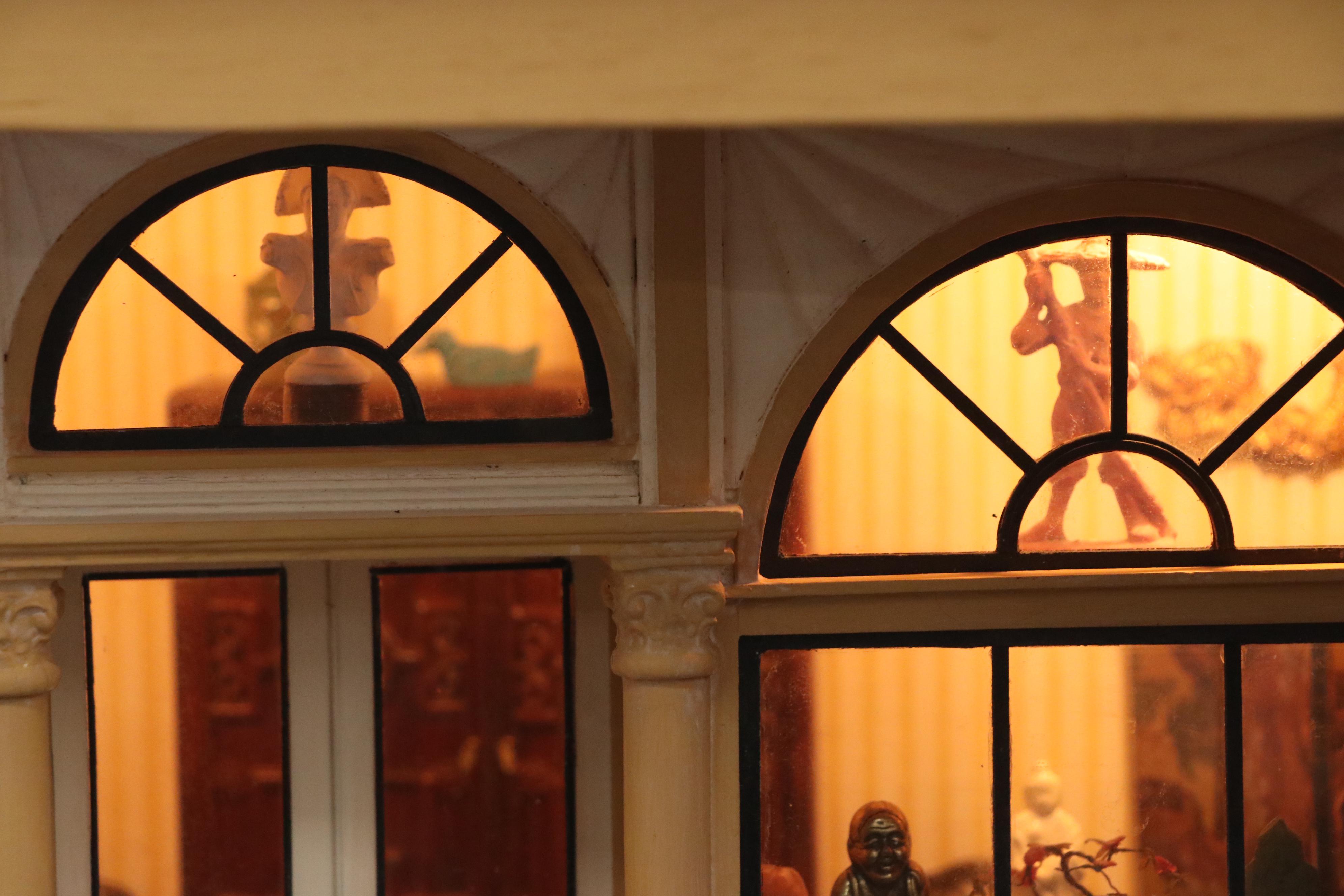 Eugene Kupjack Illuminating Diorama of Early 18th Century American Shop Front