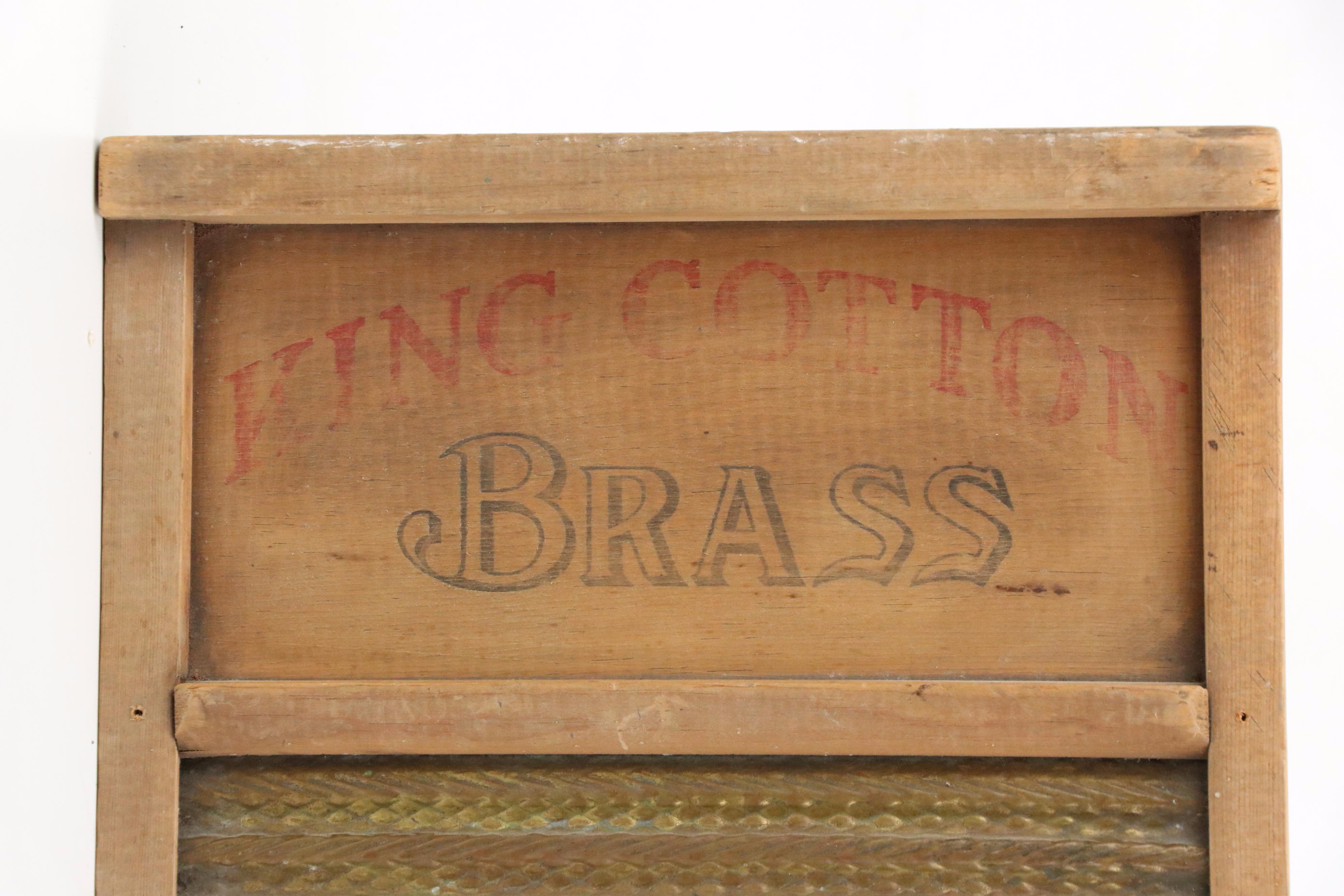 Columbus No. 2062, King Cotton and More Washboards Everything But The