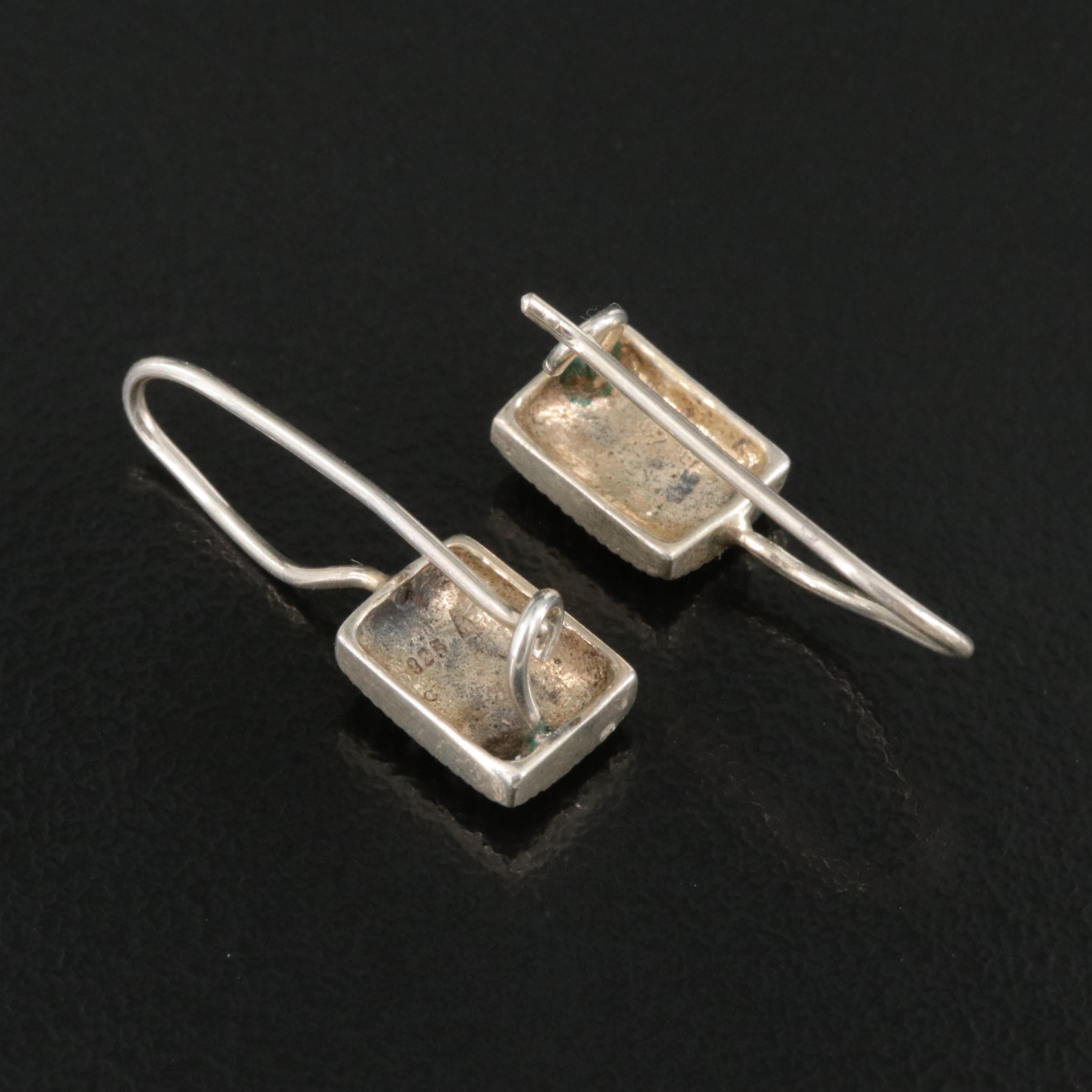 Sterling Marcasite Drop Earrings Everything But The House
