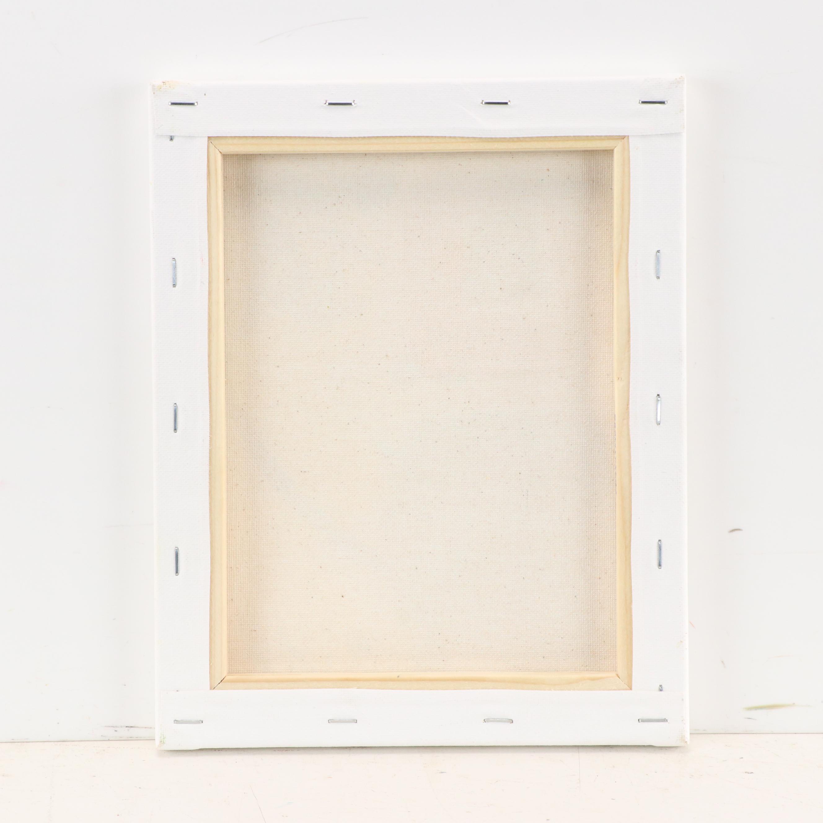 Peter Keil Abstract Portrait Acrylic Painting