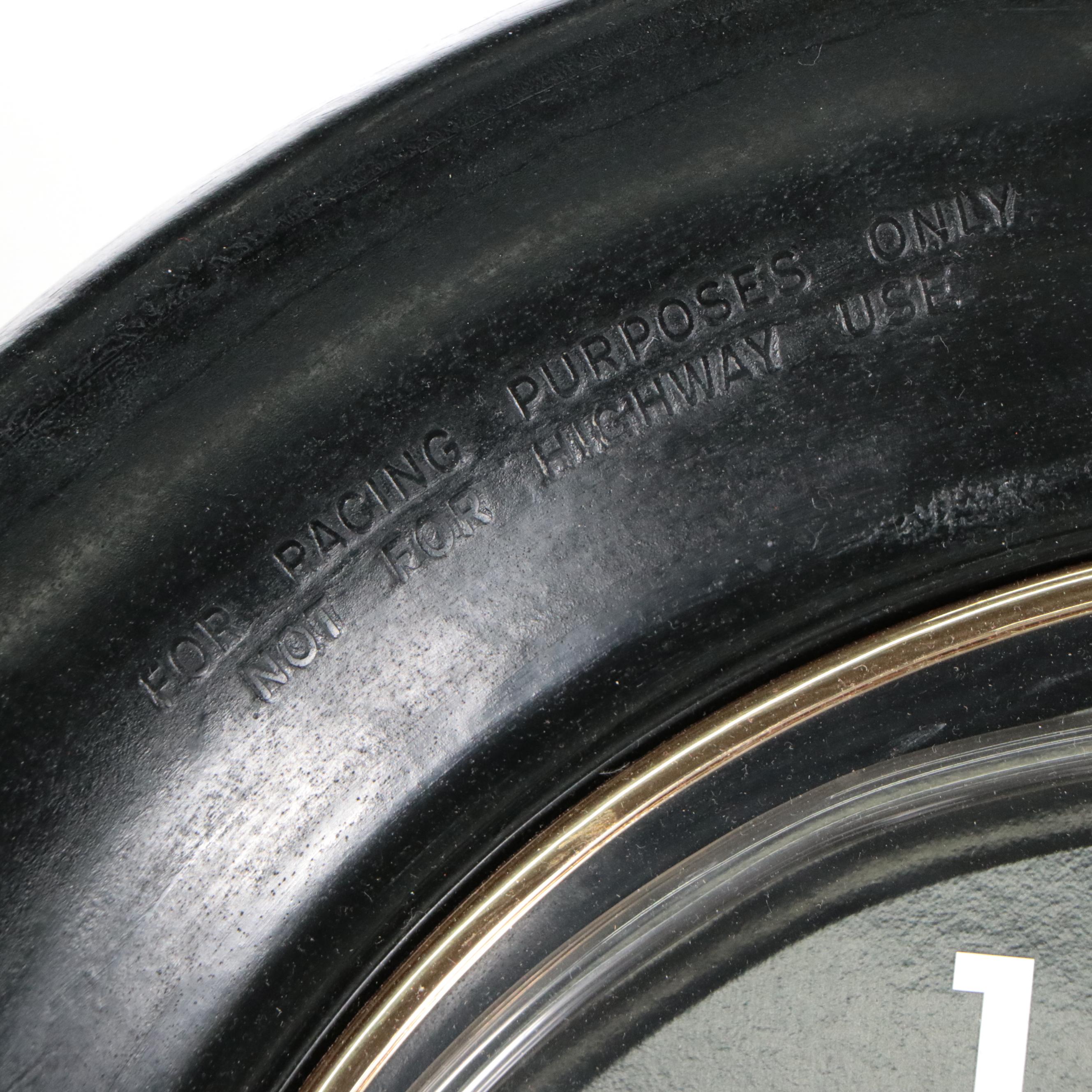 Firebird Fiberglass and Neon Goodyear Tire Novelty Wall Clock