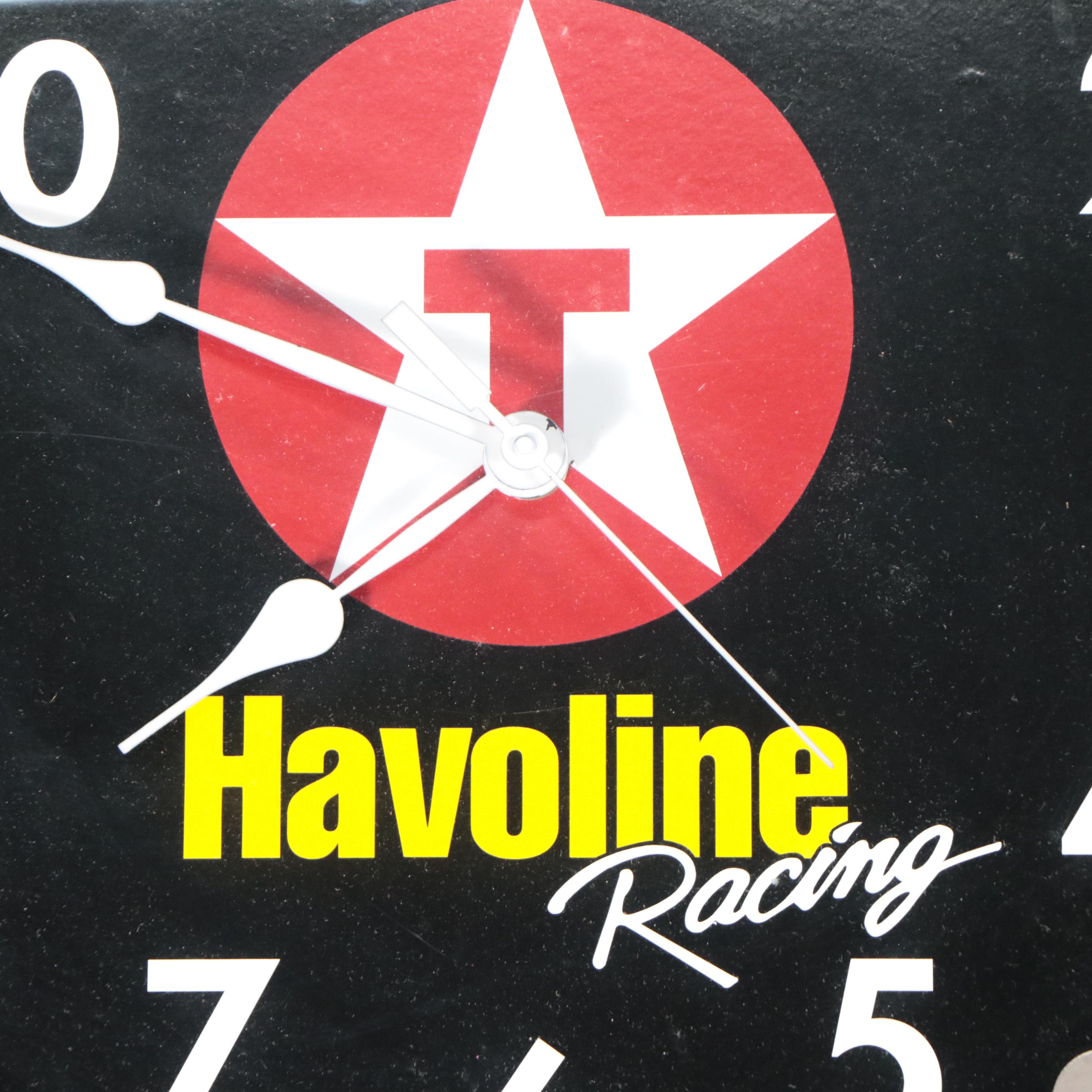 Firebird Fiberglass and Neon Goodyear Tire Novelty Wall Clock