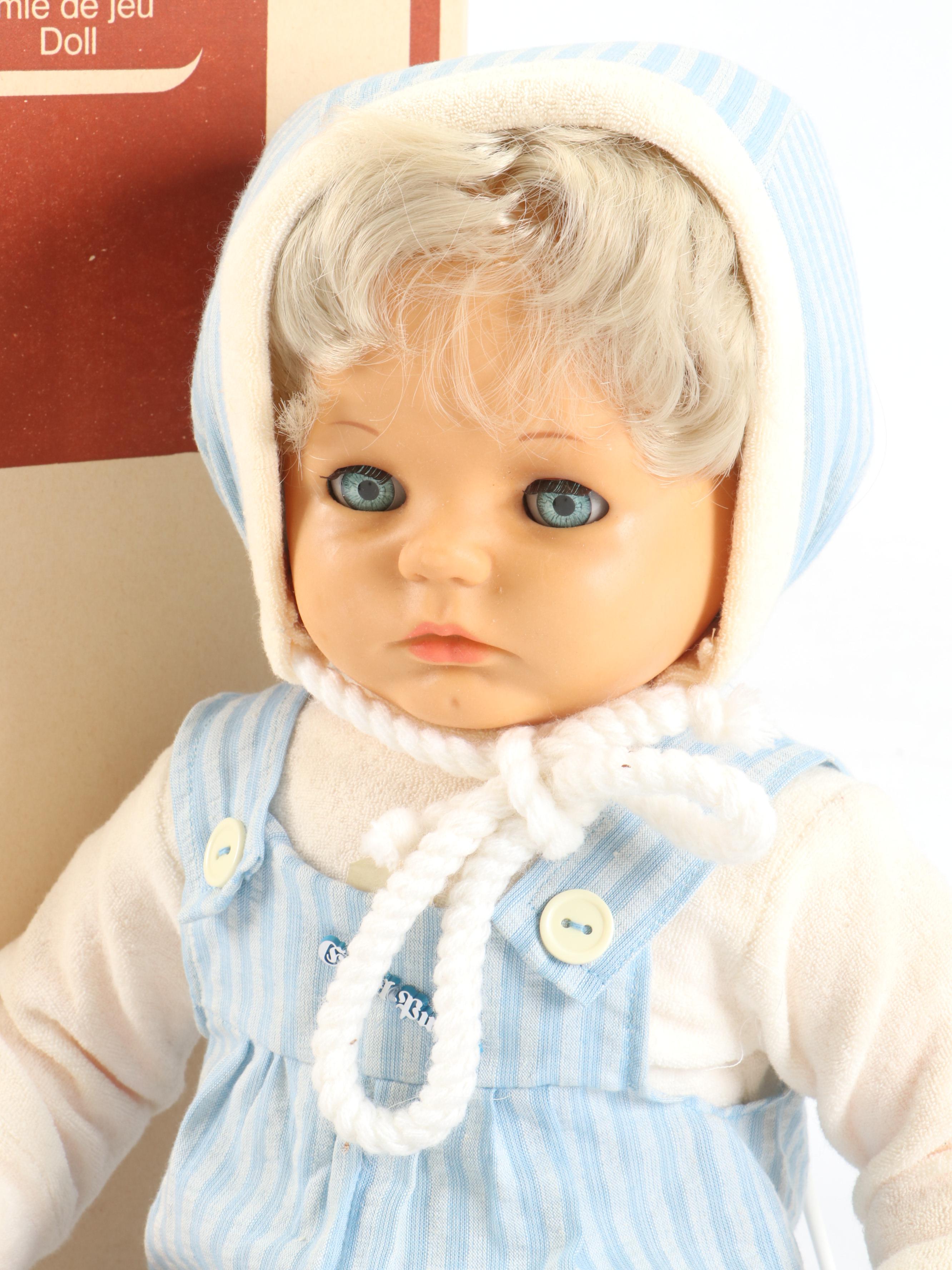 Gotz German Vinyl and Cloth Baby Doll