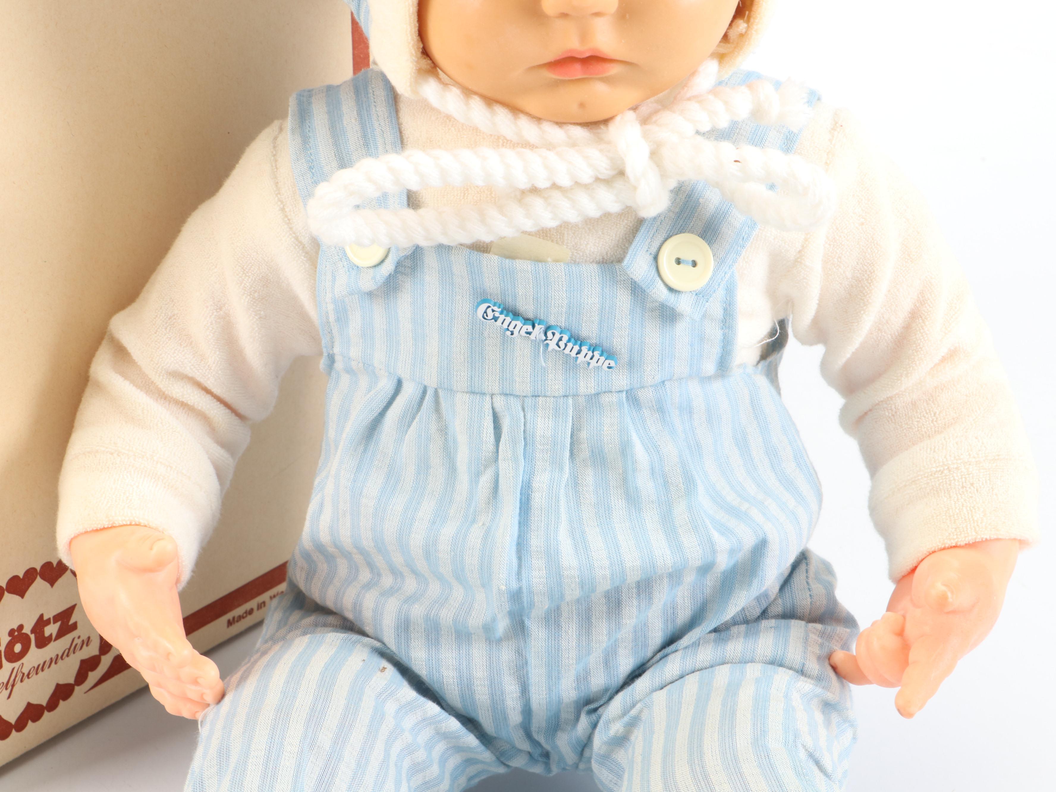 Gotz German Vinyl and Cloth Baby Doll