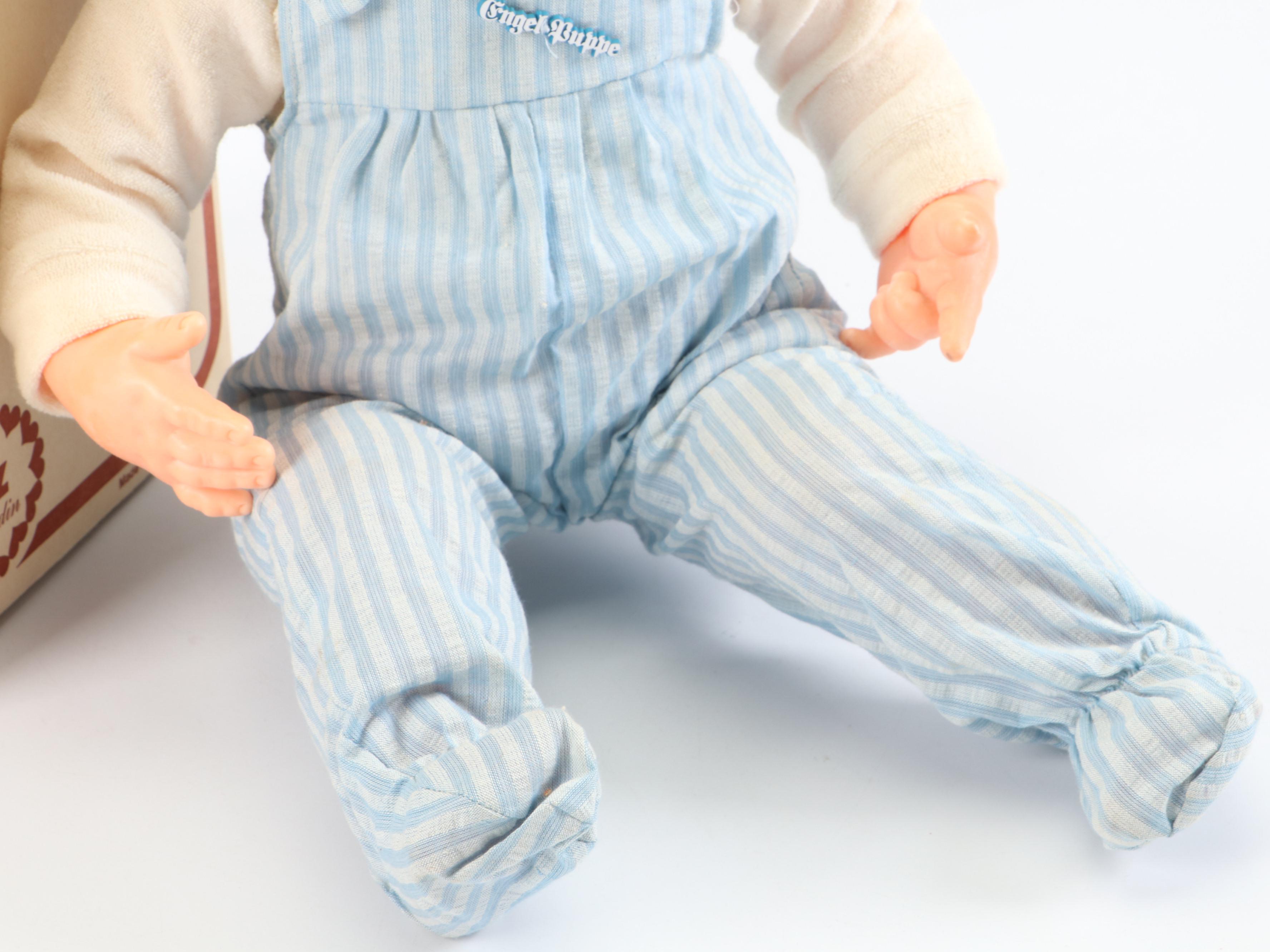 Gotz German Vinyl and Cloth Baby Doll