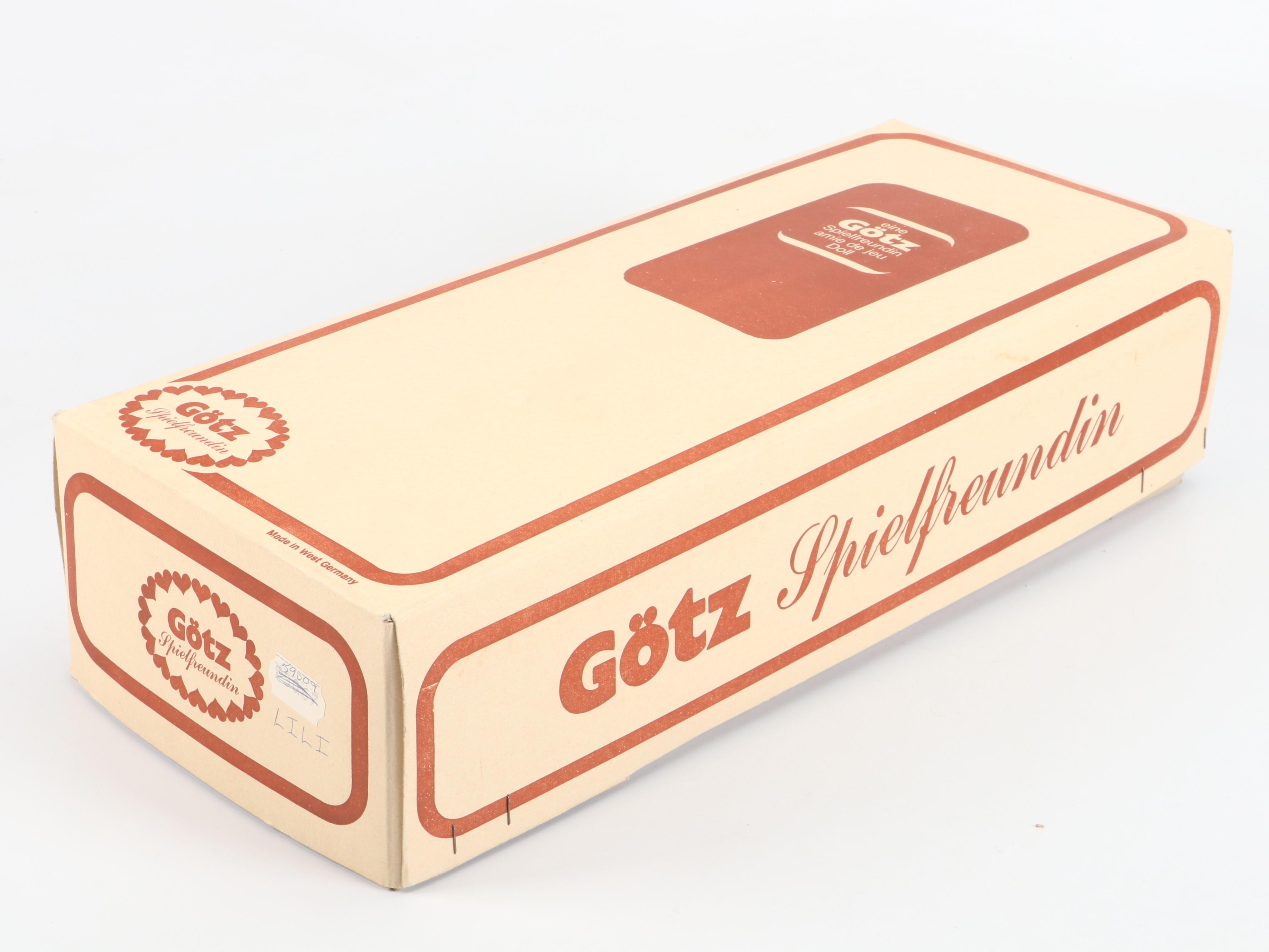 Gotz German Vinyl and Cloth Baby Doll