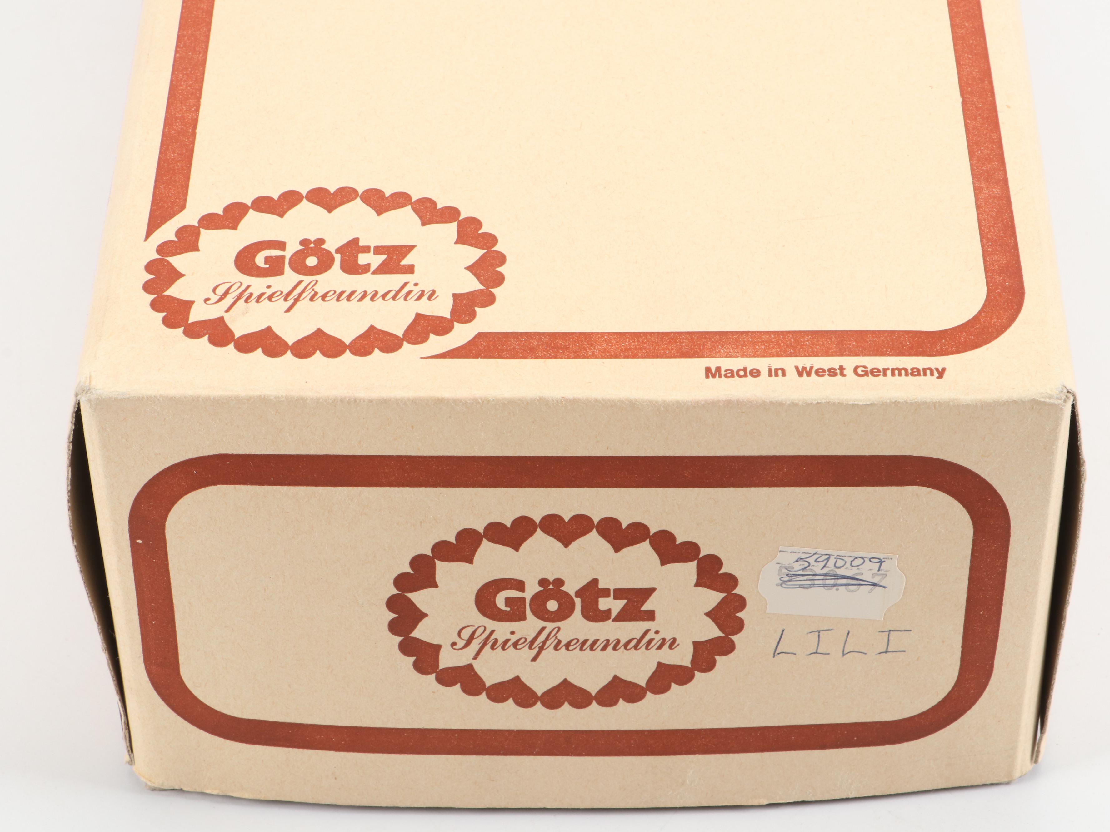 Gotz German Vinyl and Cloth Baby Doll