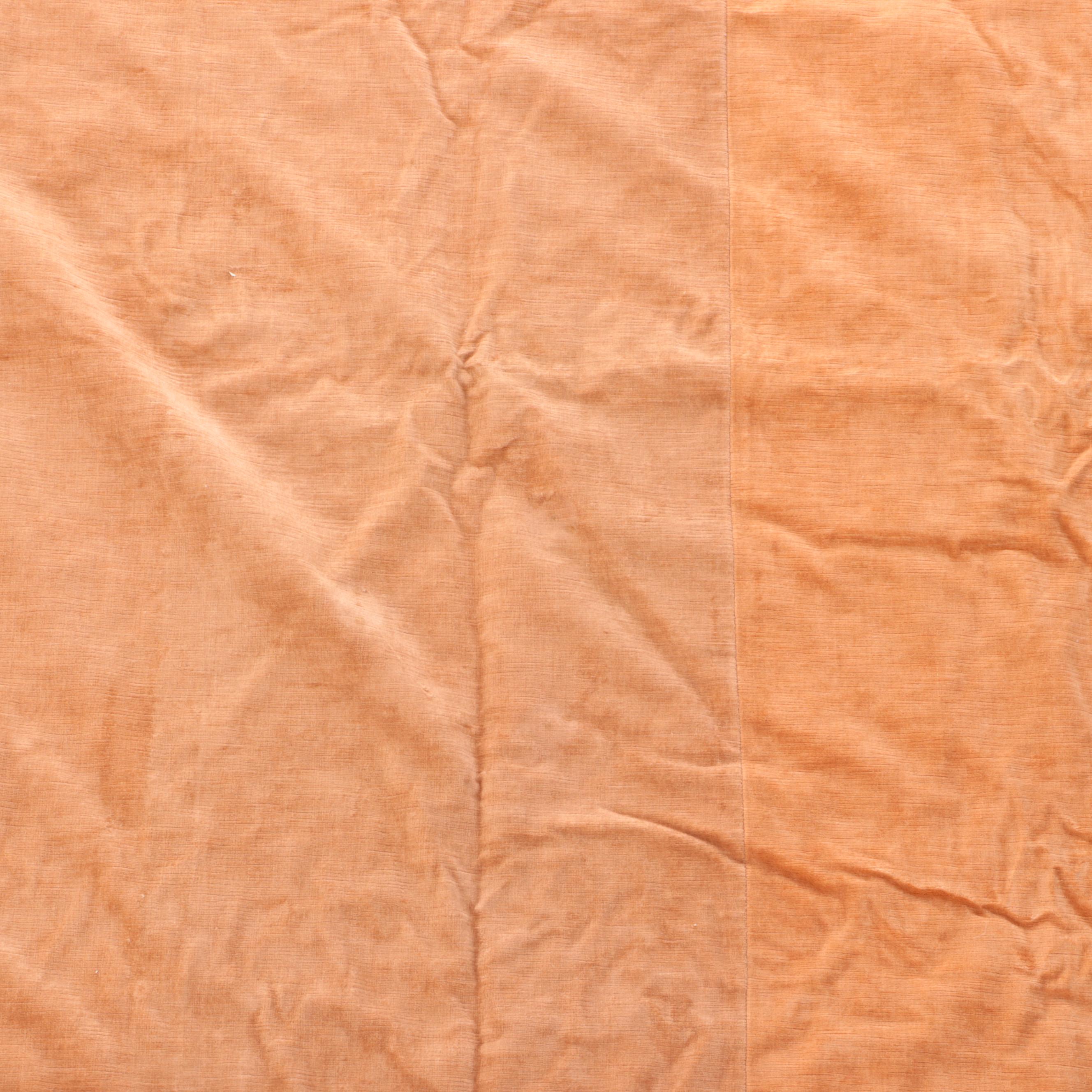 Velveteen Furniture Cover with Soutache Trim