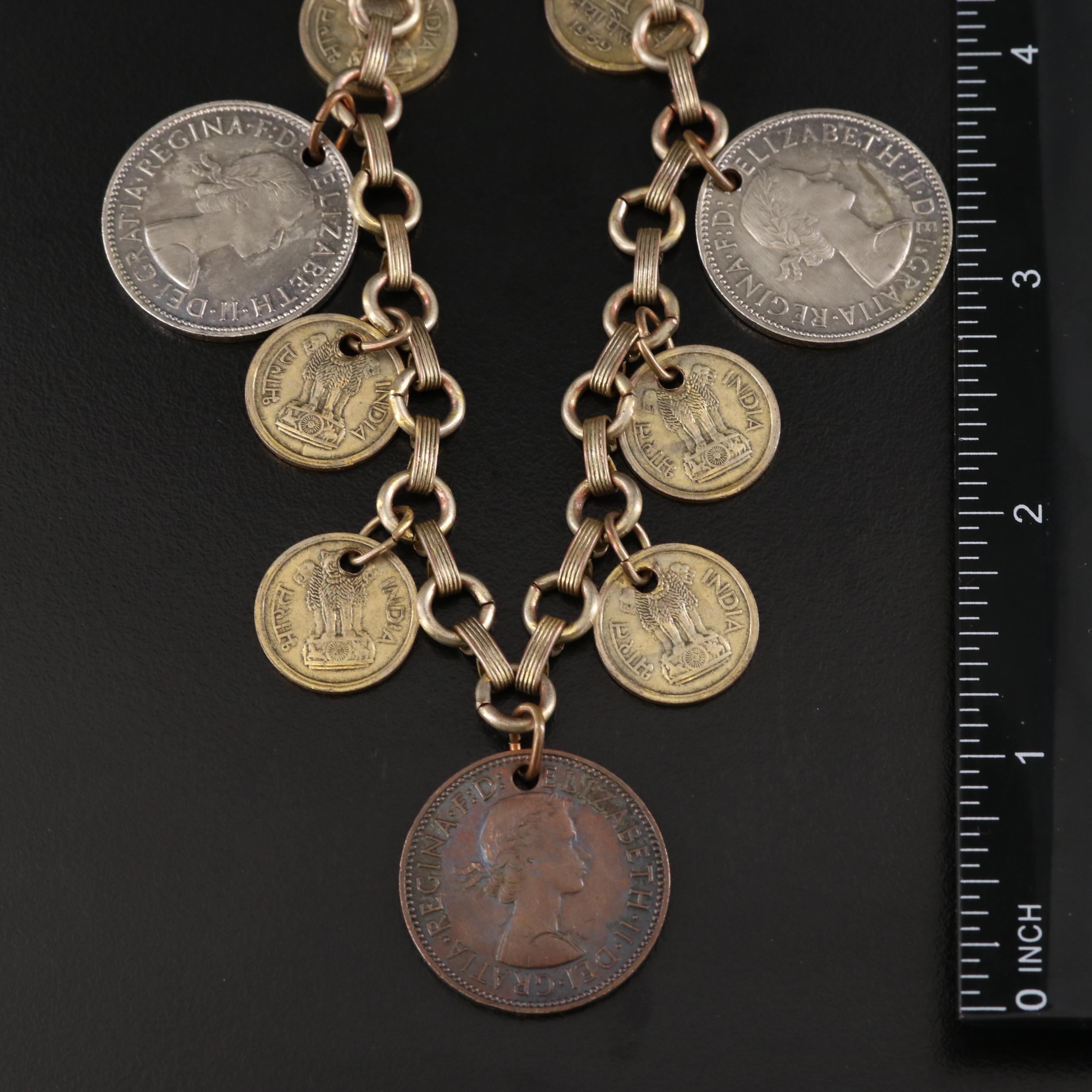 Vintage Coin Belt