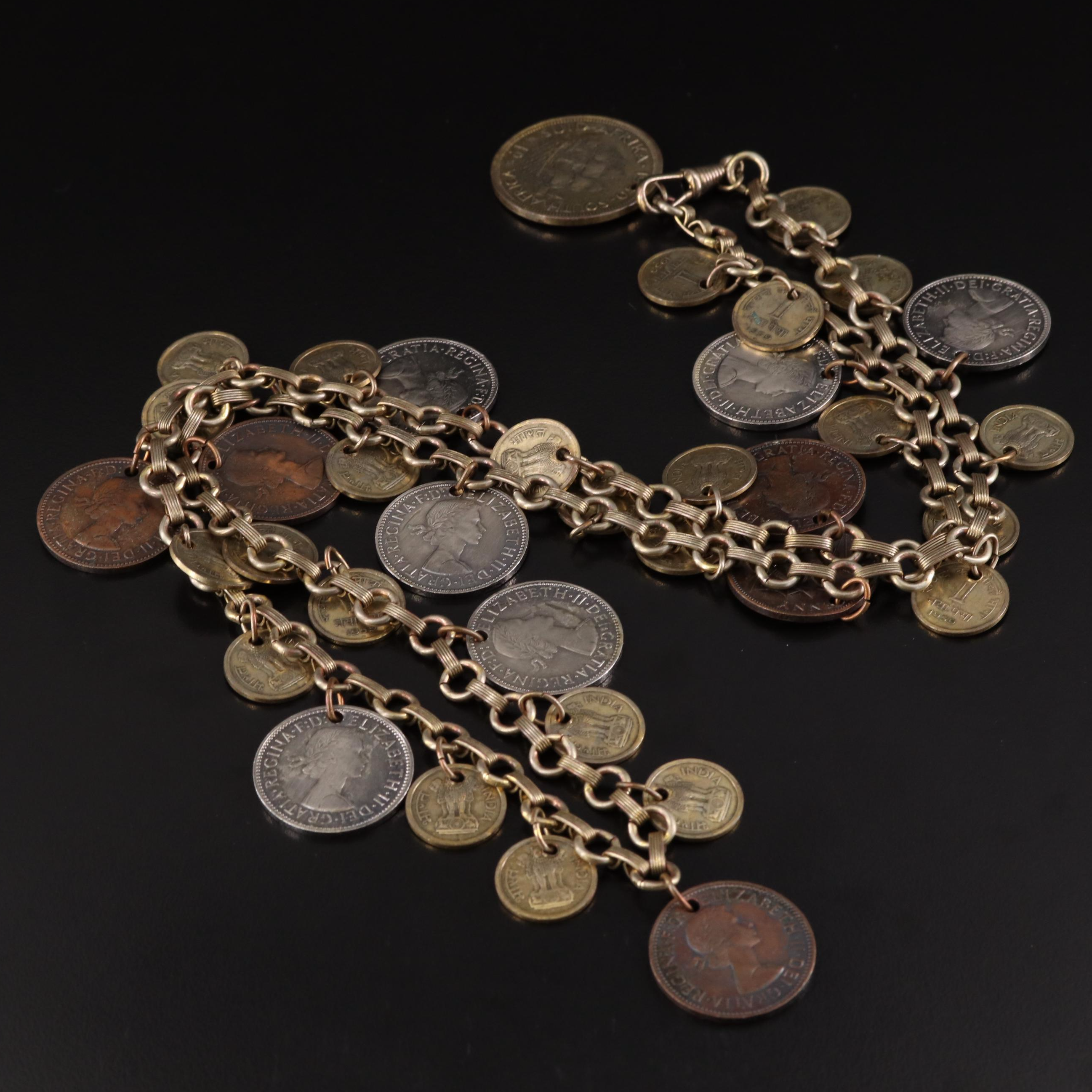 Vintage Coin Belt