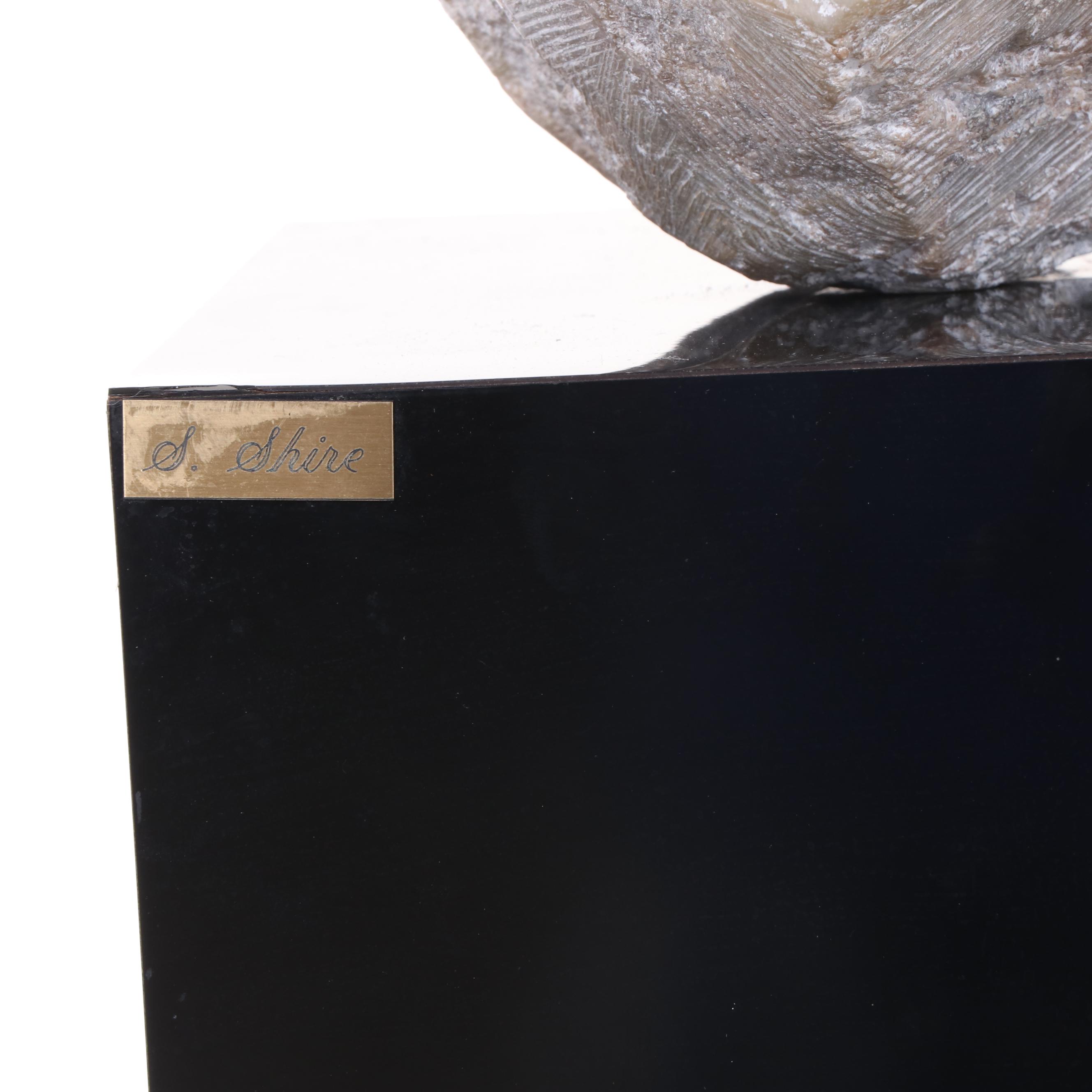 S. Shire Carved Stone Bust