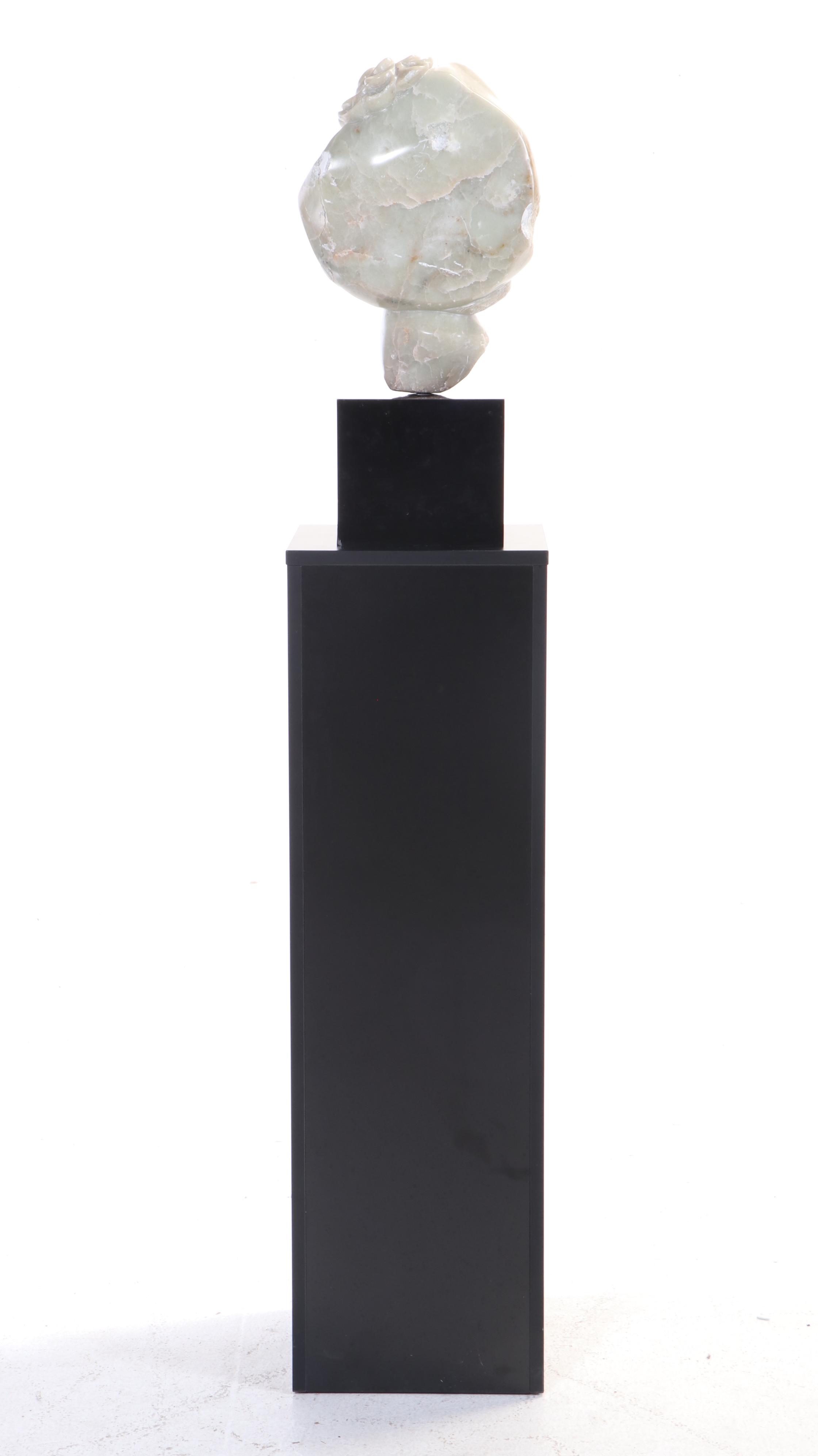 S. Shire Carved Stone Bust