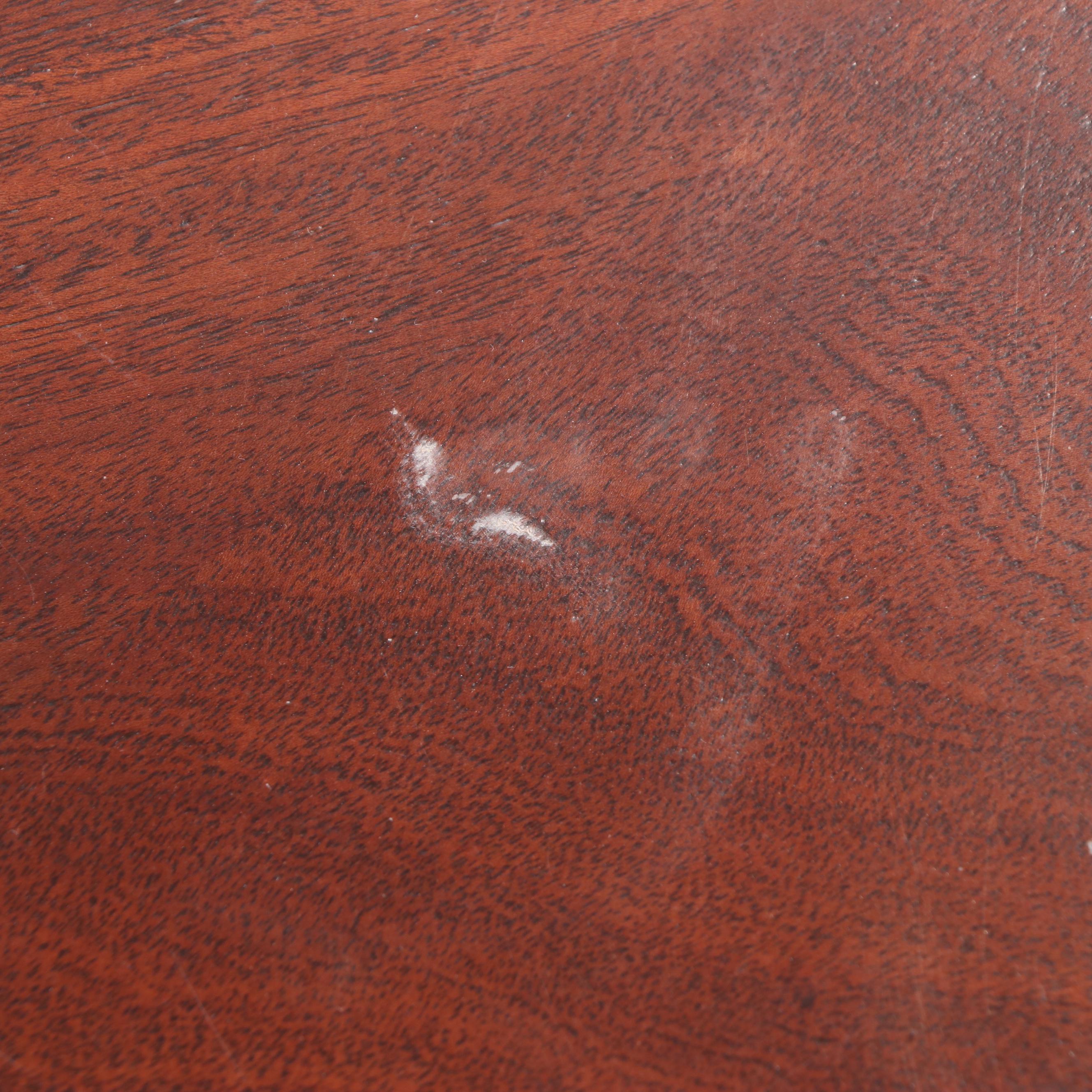 Ethan Allen "Thornton" Flame Mahogany and Crossbanded Coffee Table