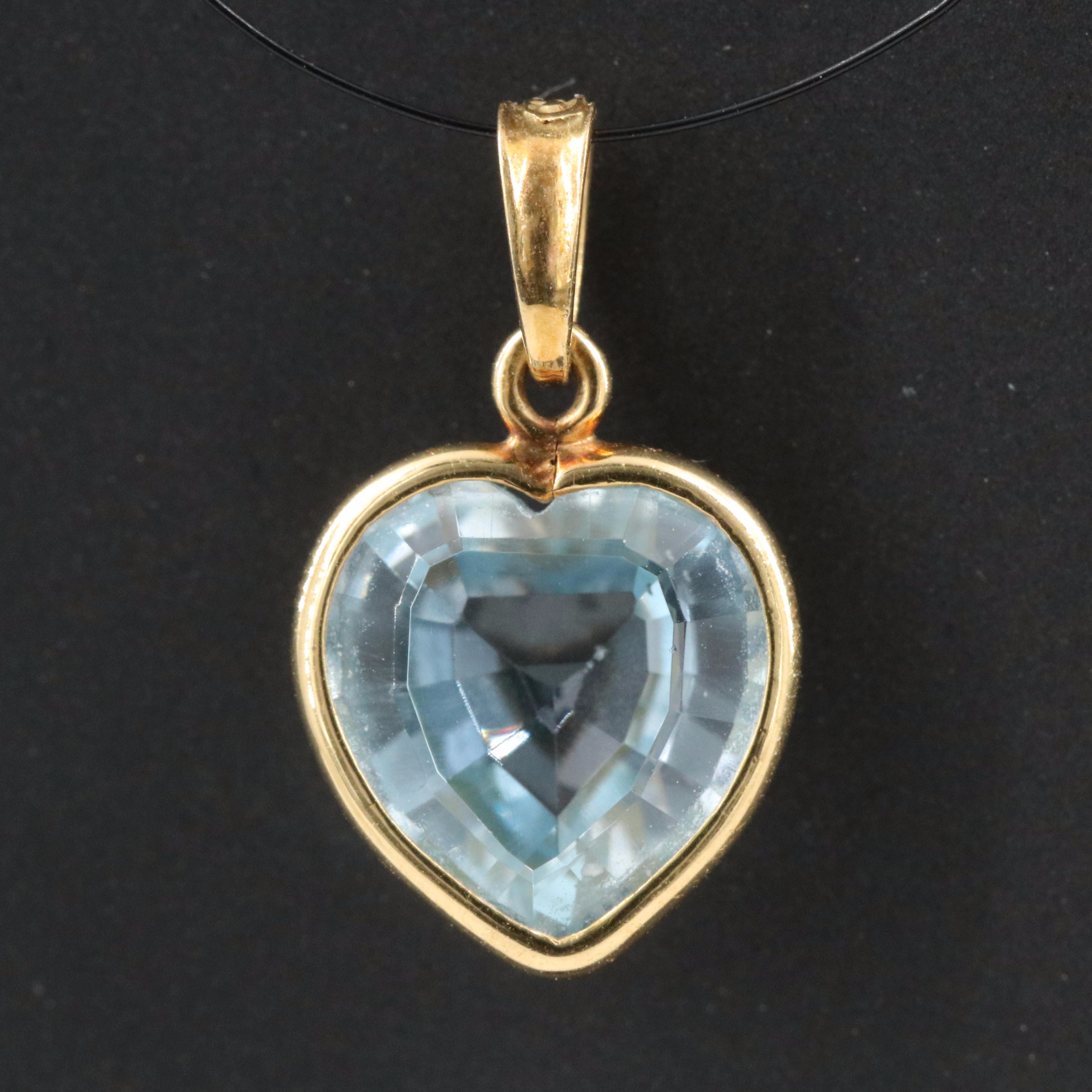 Cartier 18K Heart Pendant