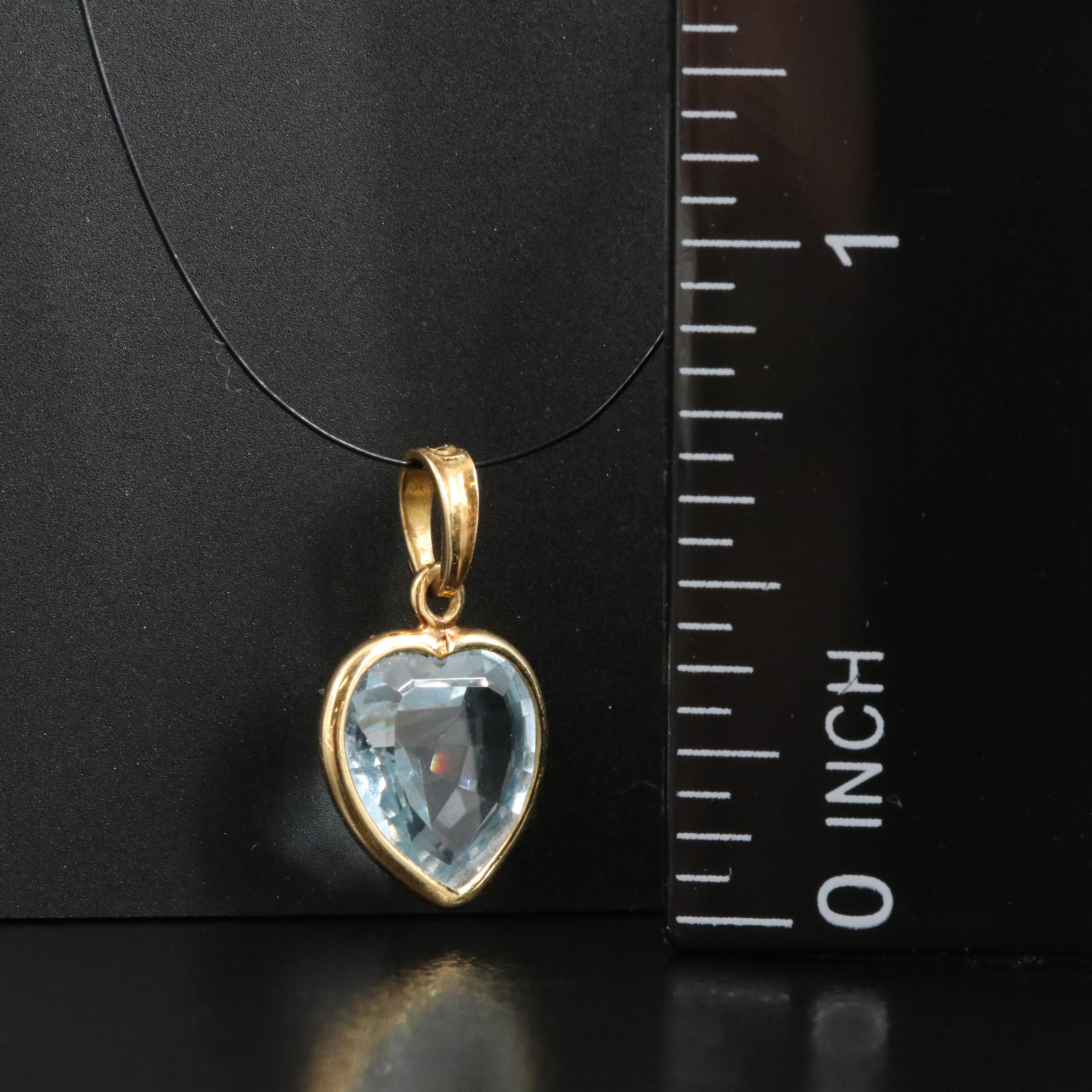 Cartier 18K Heart Pendant