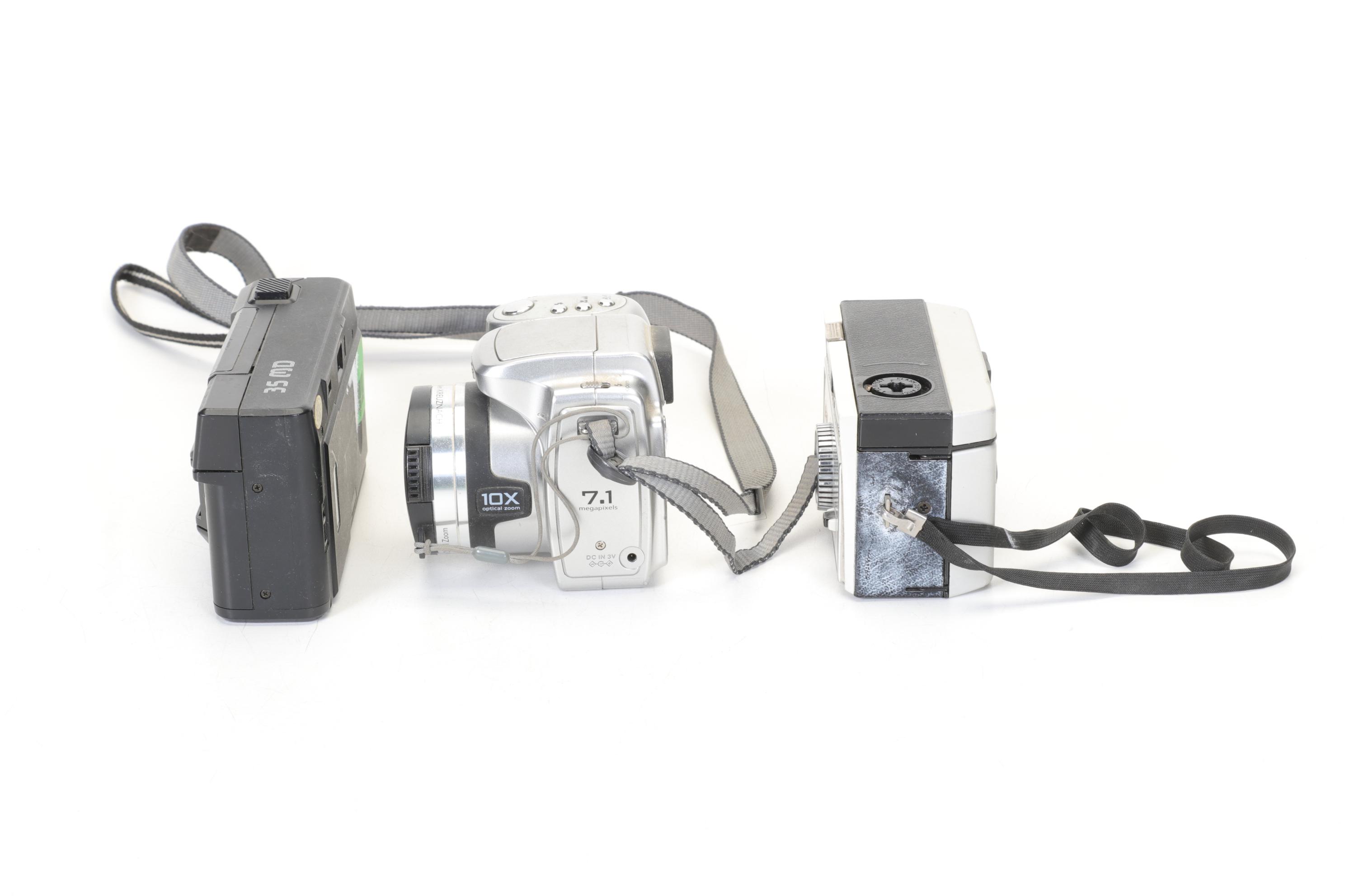 Kodak and Olympus Digital and Film Camera Collection