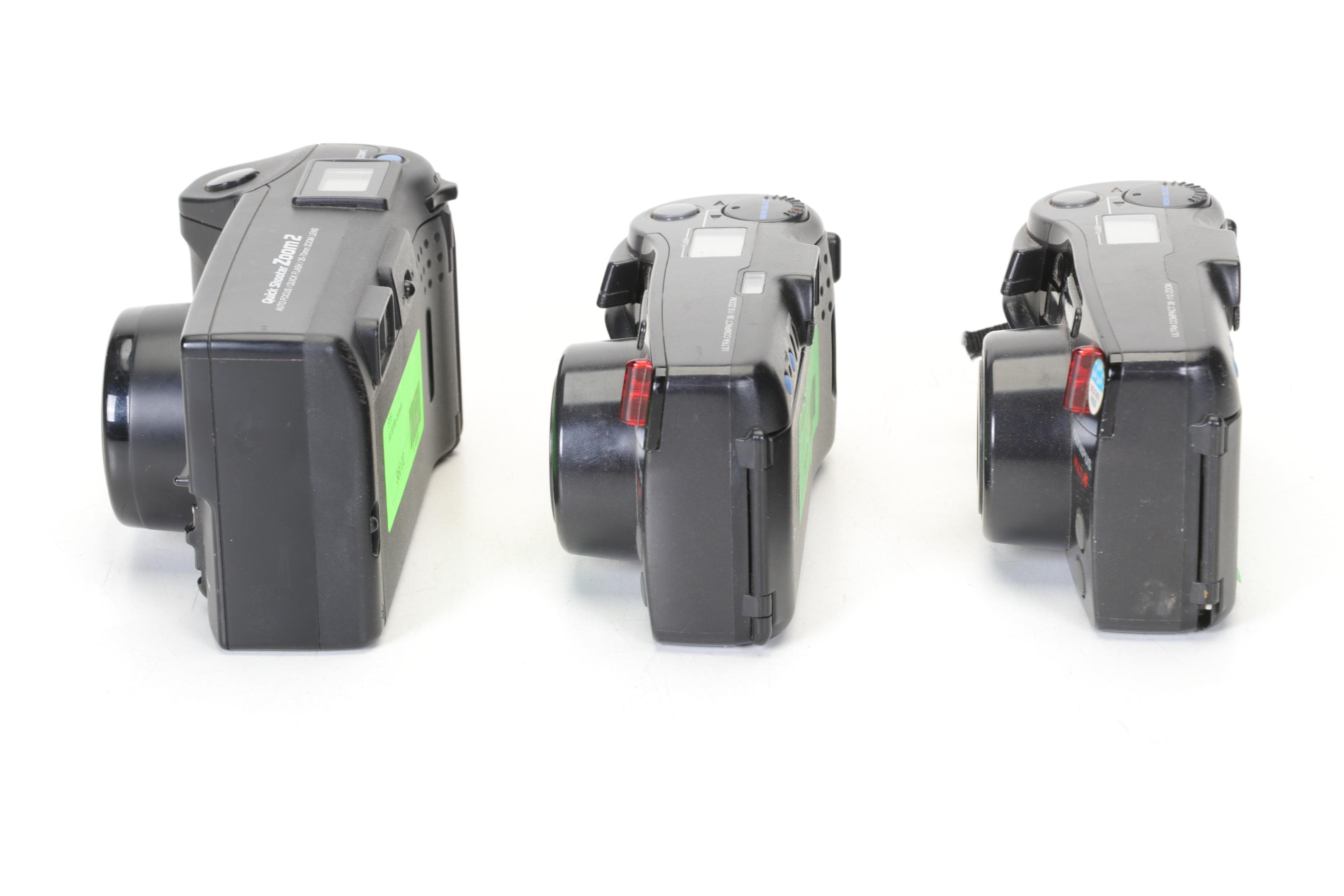 Kodak and Olympus Digital and Film Camera Collection