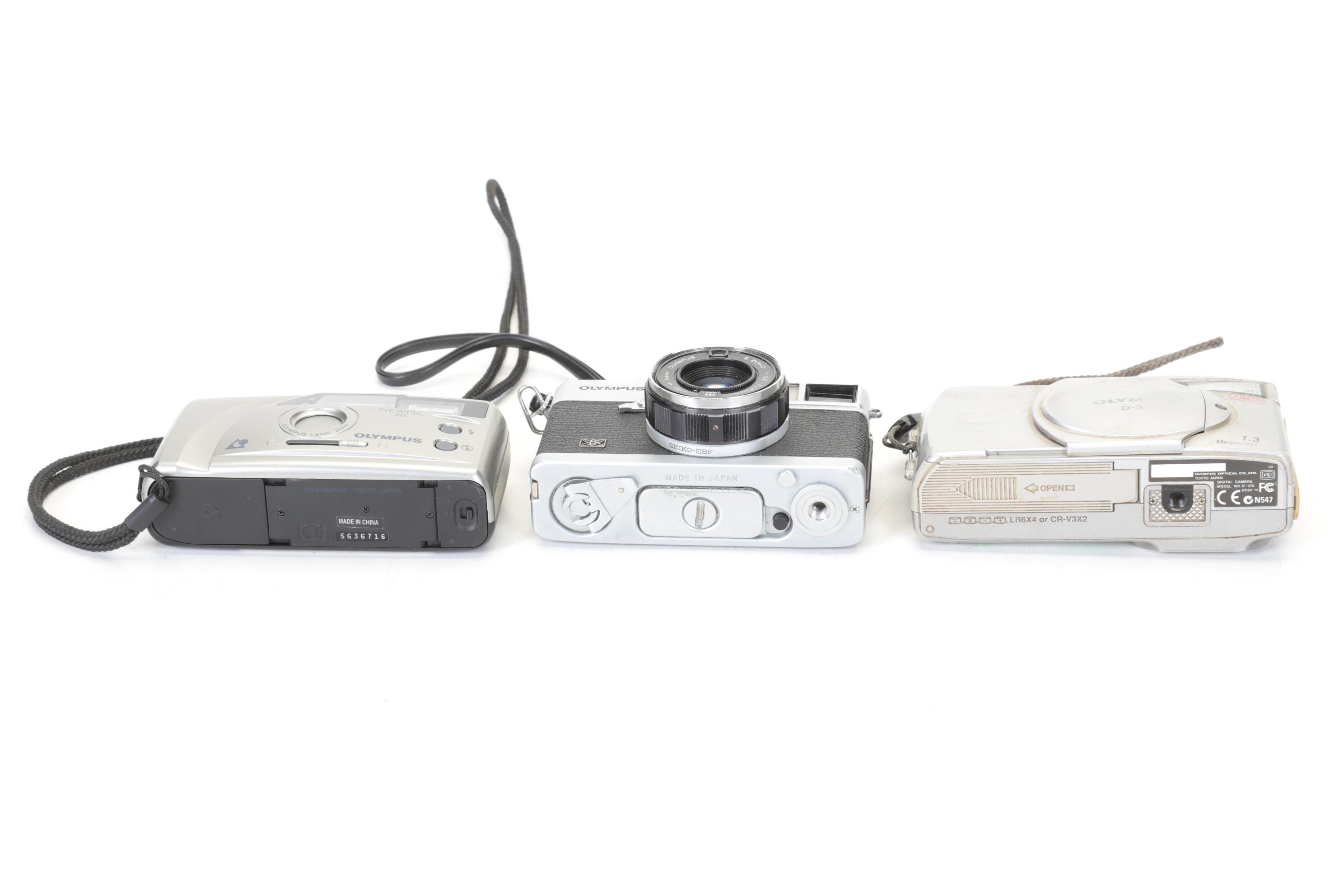 Kodak and Olympus Digital and Film Camera Collection