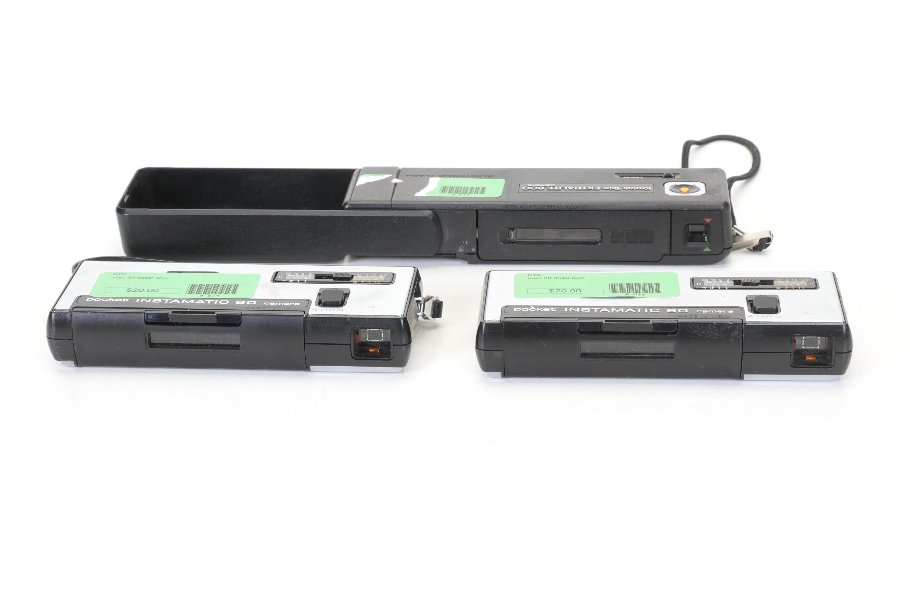 Kodak and Olympus Digital and Film Camera Collection