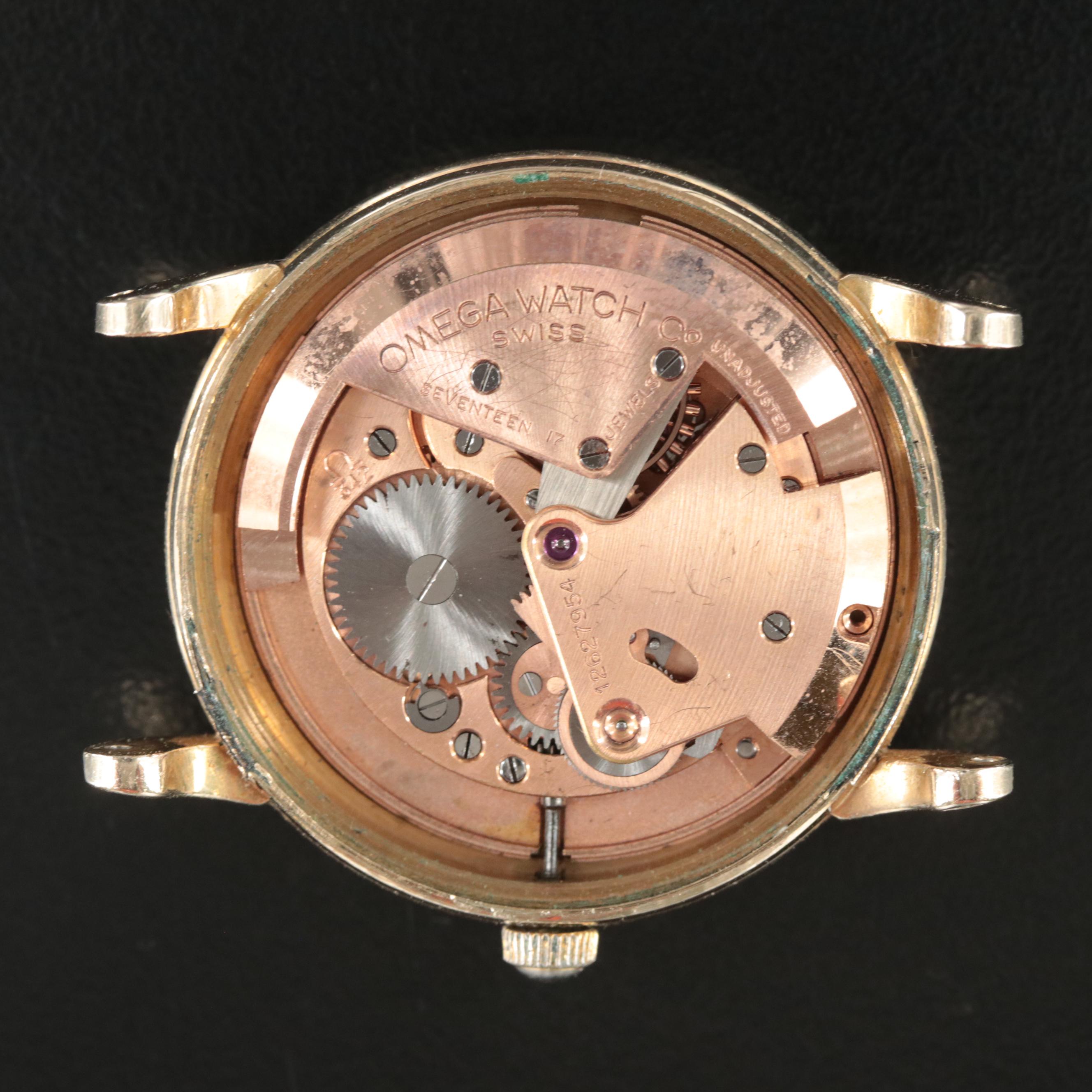 1951 Omega Gold-Filled Bumper 342 Watch