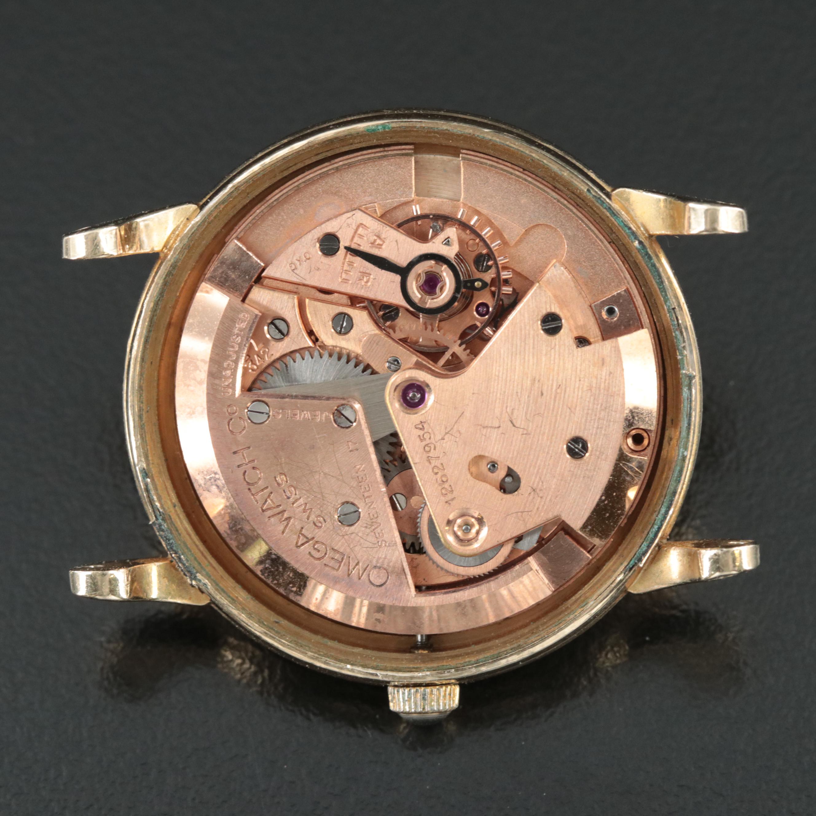 1951 Omega Gold-Filled Bumper 342 Watch