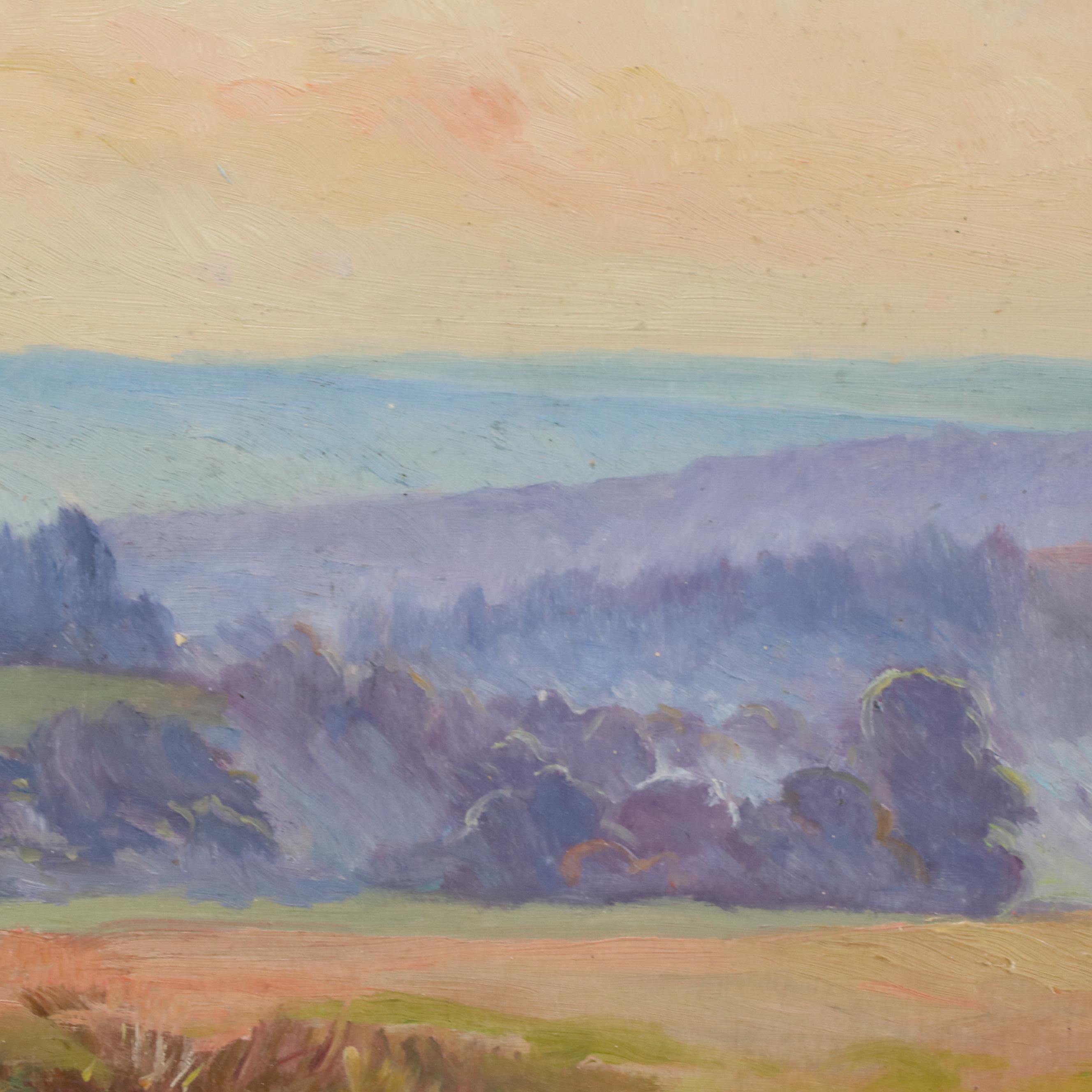 Jeanne Reimbolte Country Landscape Oil Painting