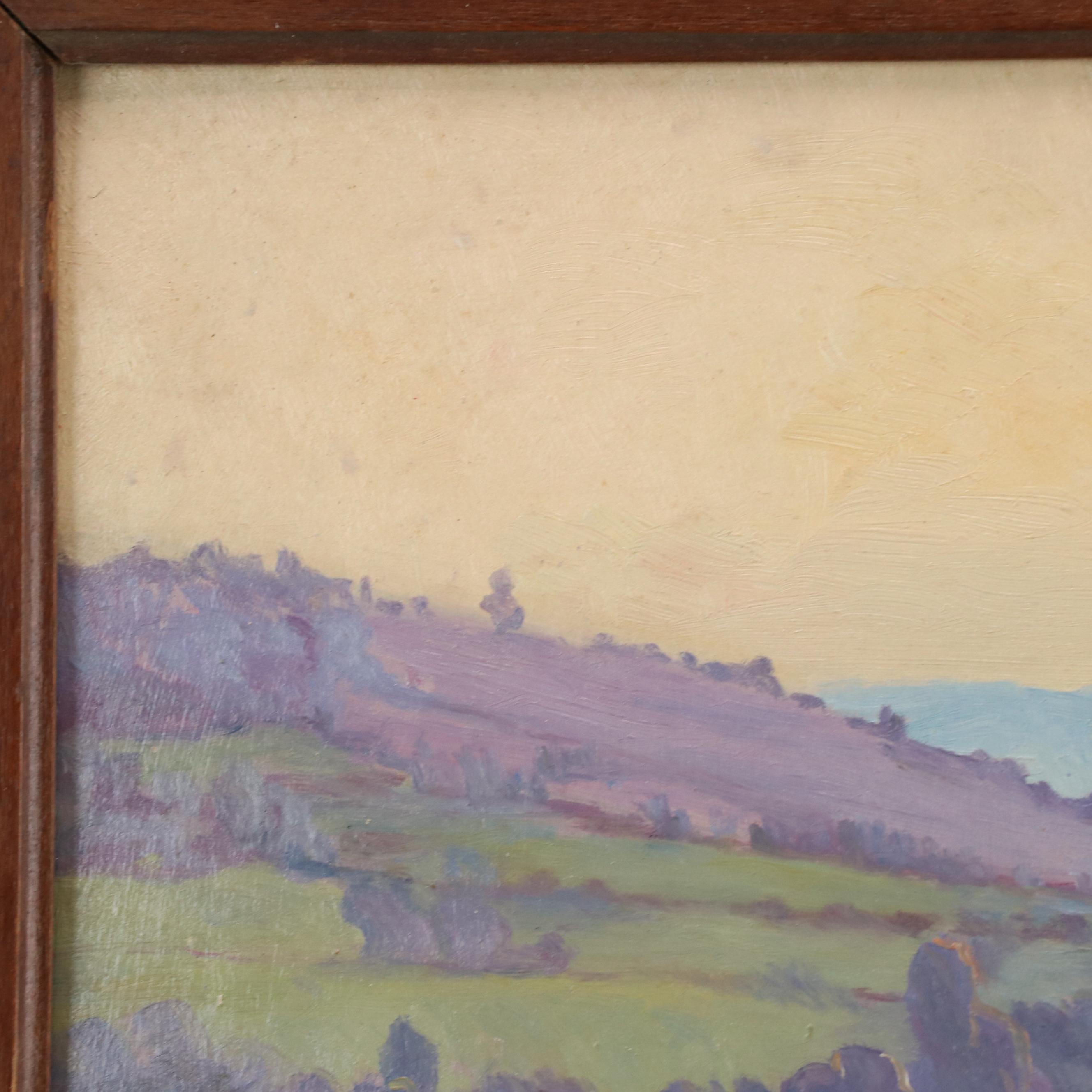 Jeanne Reimbolte Country Landscape Oil Painting