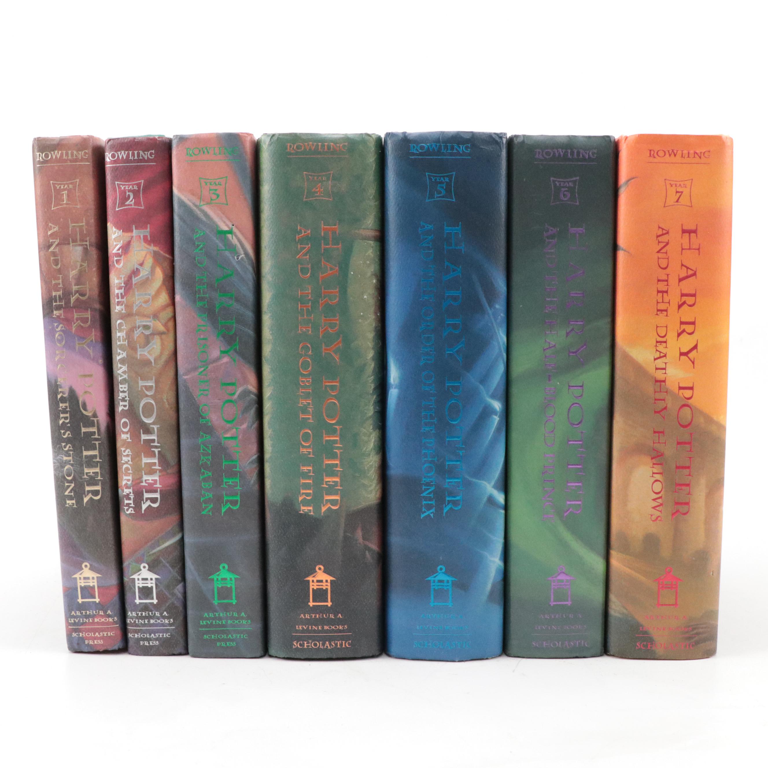 First American Edition "Harry Potter" Complete Series by J. K. Rowling