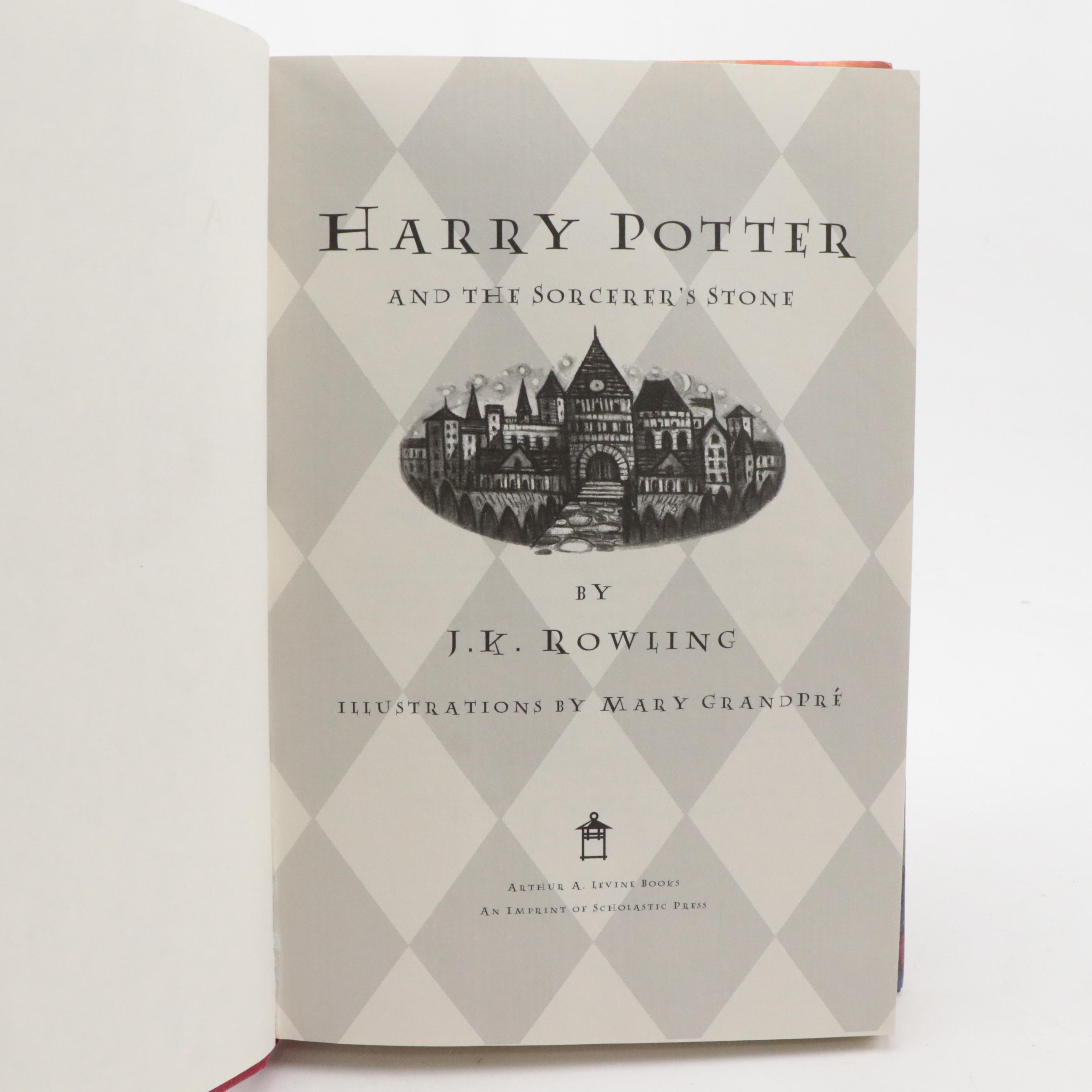 First American Edition "Harry Potter" Complete Series by J. K. Rowling