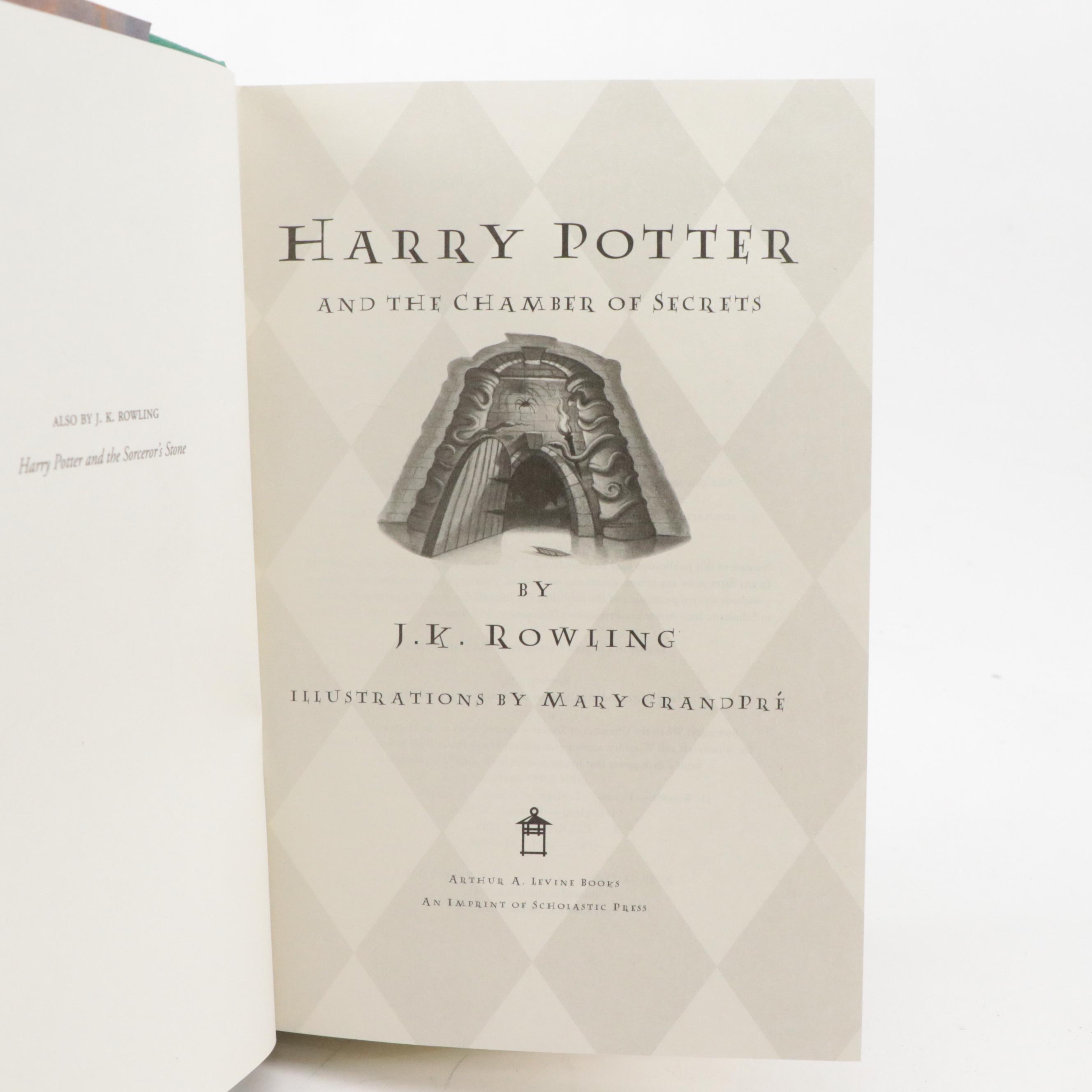 First American Edition "Harry Potter" Complete Series by J. K. Rowling