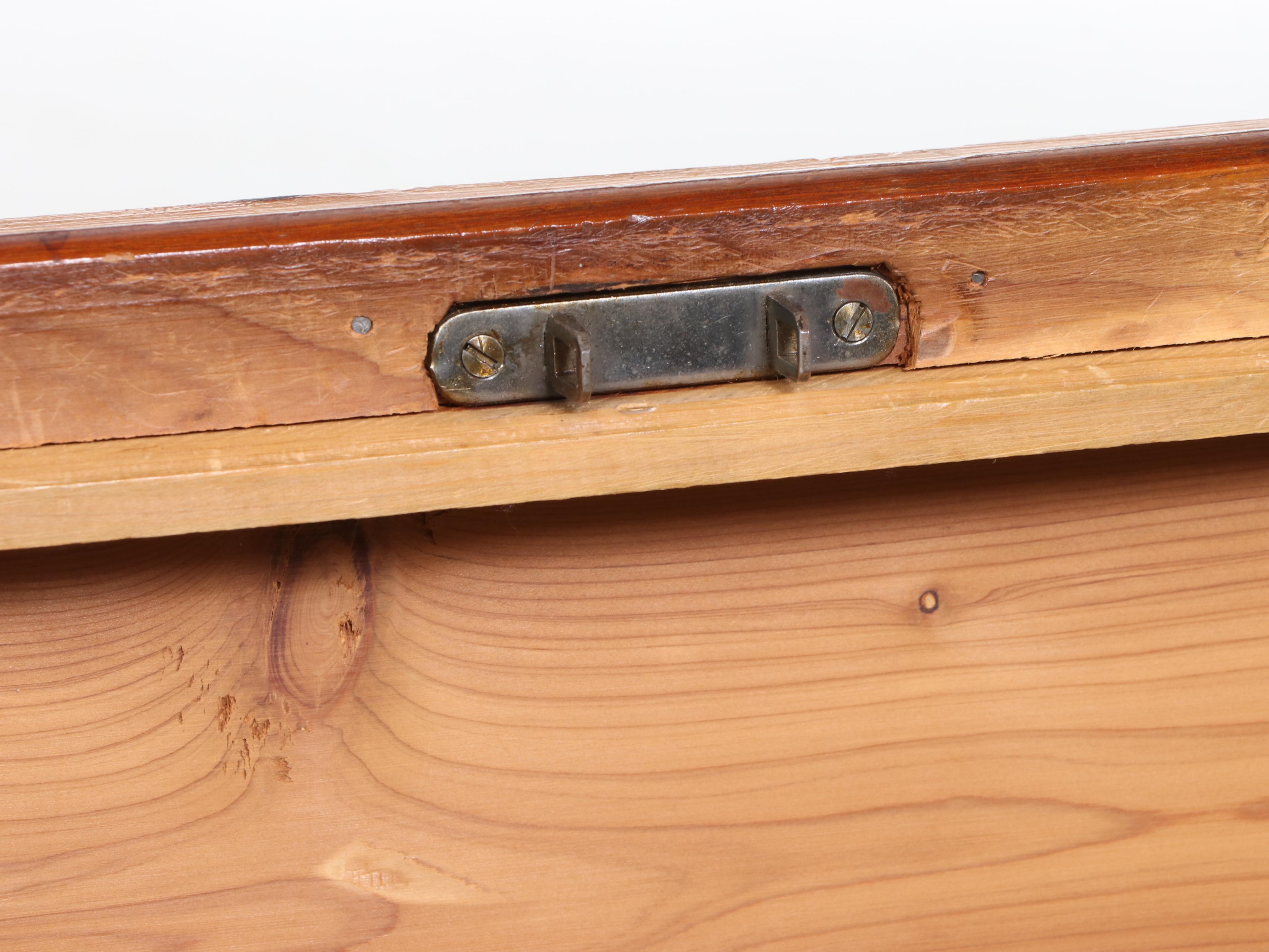 American Primitive Style Cedar Blanket Chest, Early to Mid-19th Century