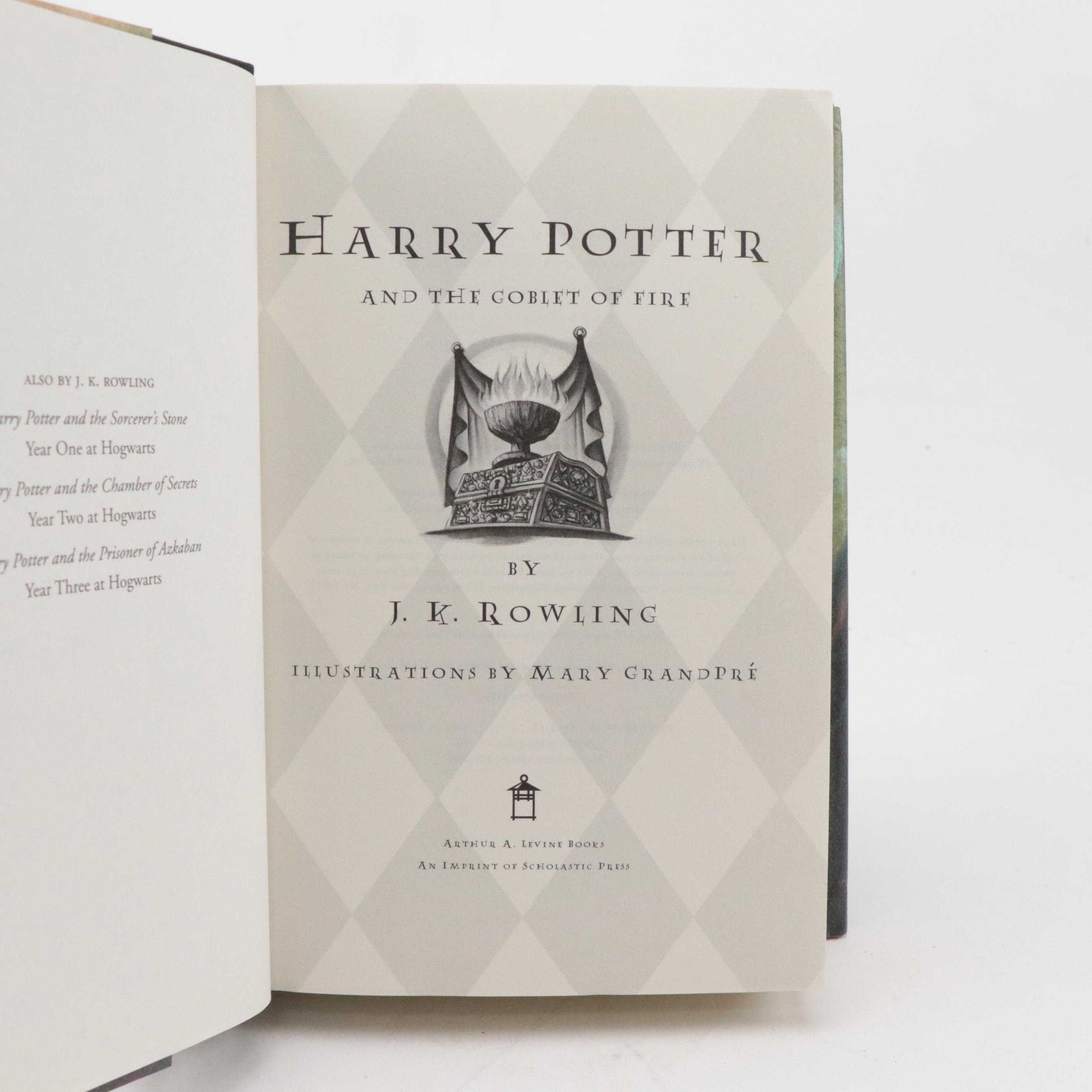 First American Edition "Harry Potter" Complete Series by J. K. Rowling