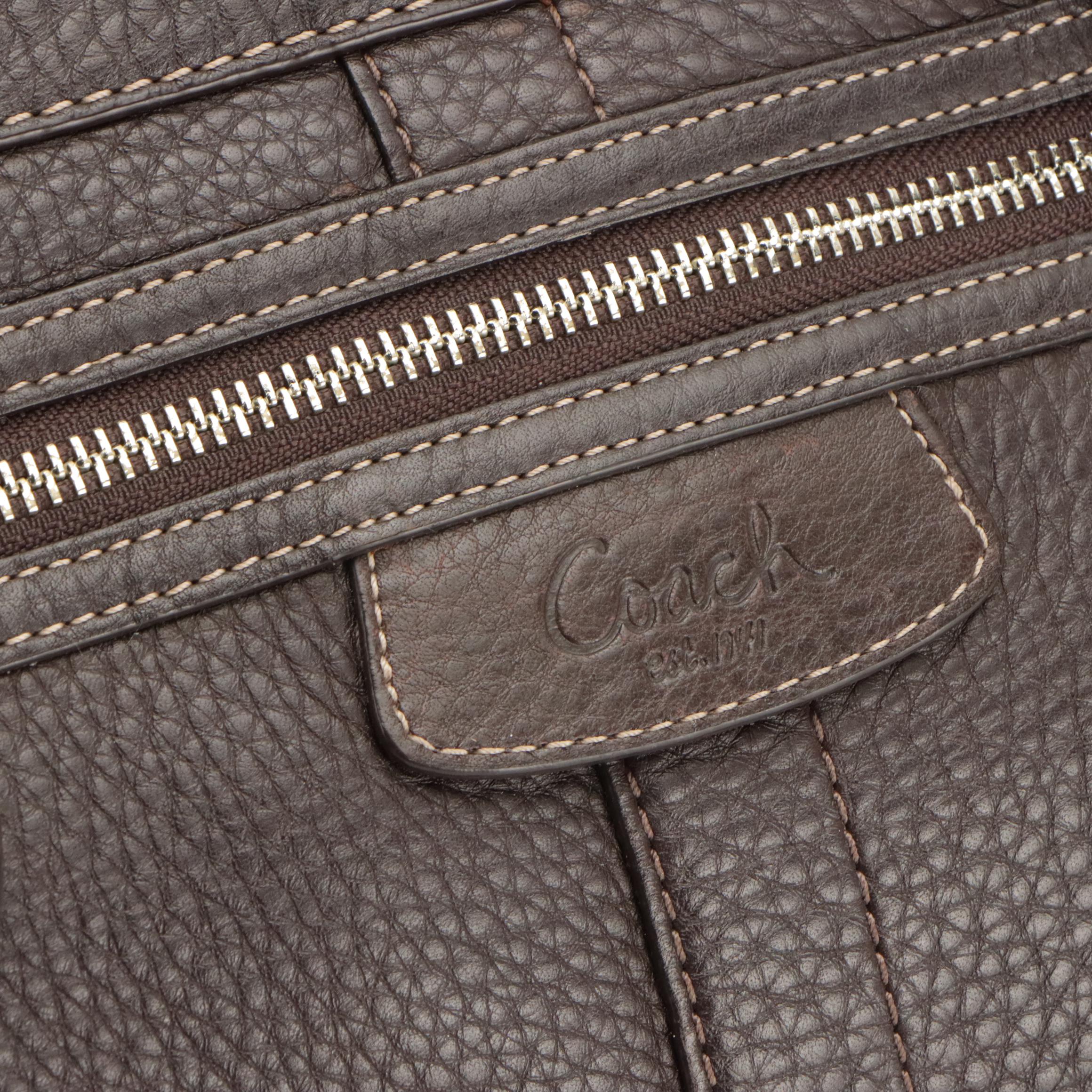 Coach Penelope Shoulder Bag and Dooney & Bourke Tote in Leather