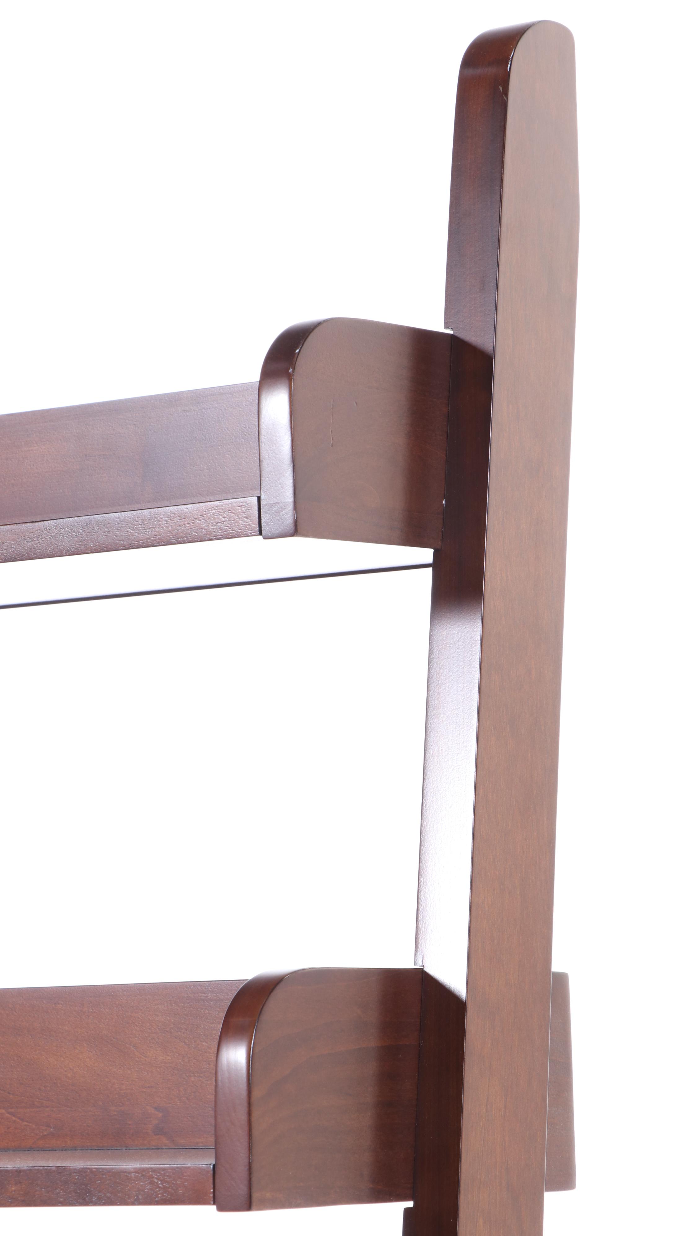 Pottery Barn "Studio" Bookshelf Ladder in Espresso Finish