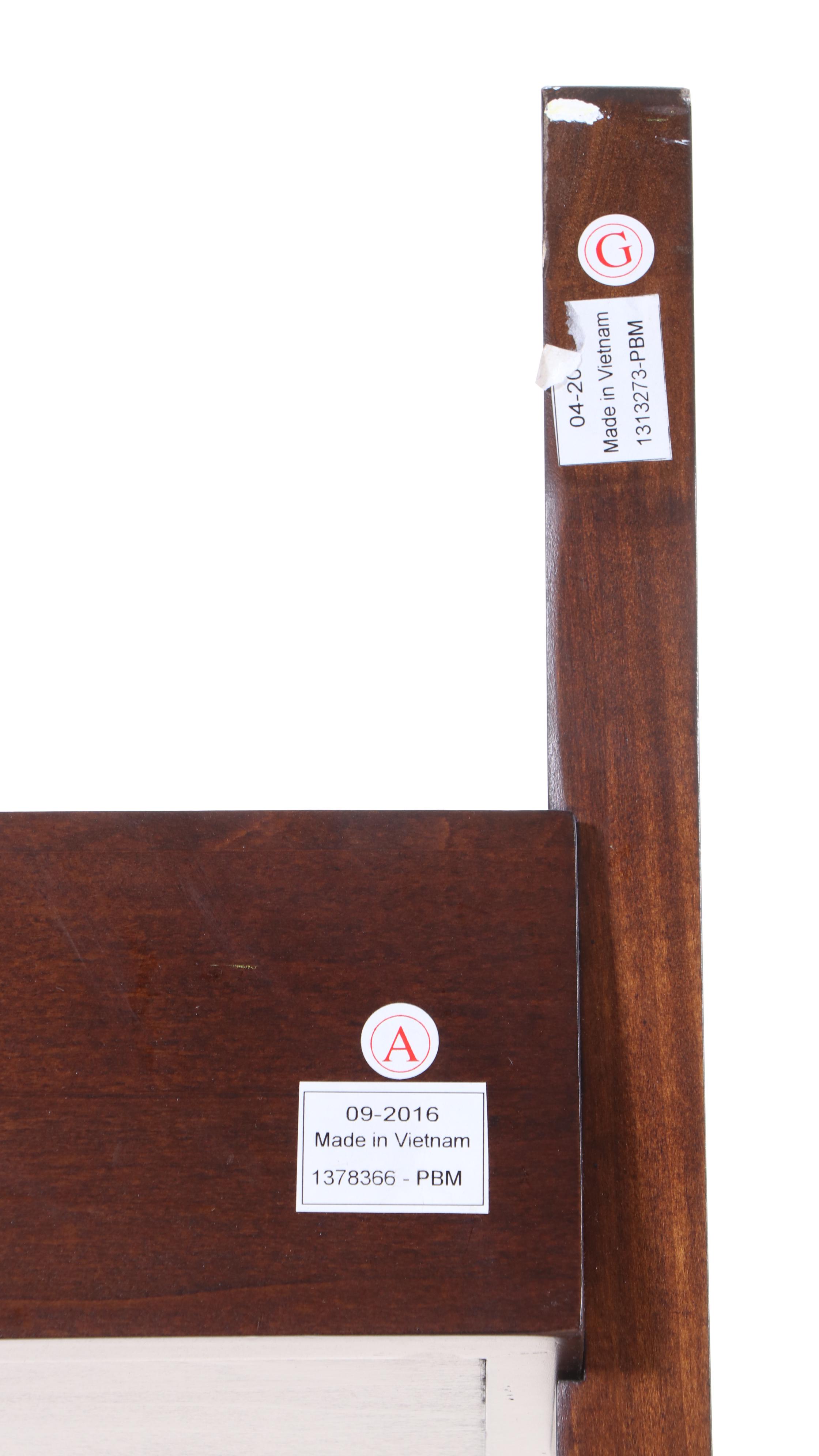 Pottery Barn "Studio" Bookshelf Ladder in Espresso Finish