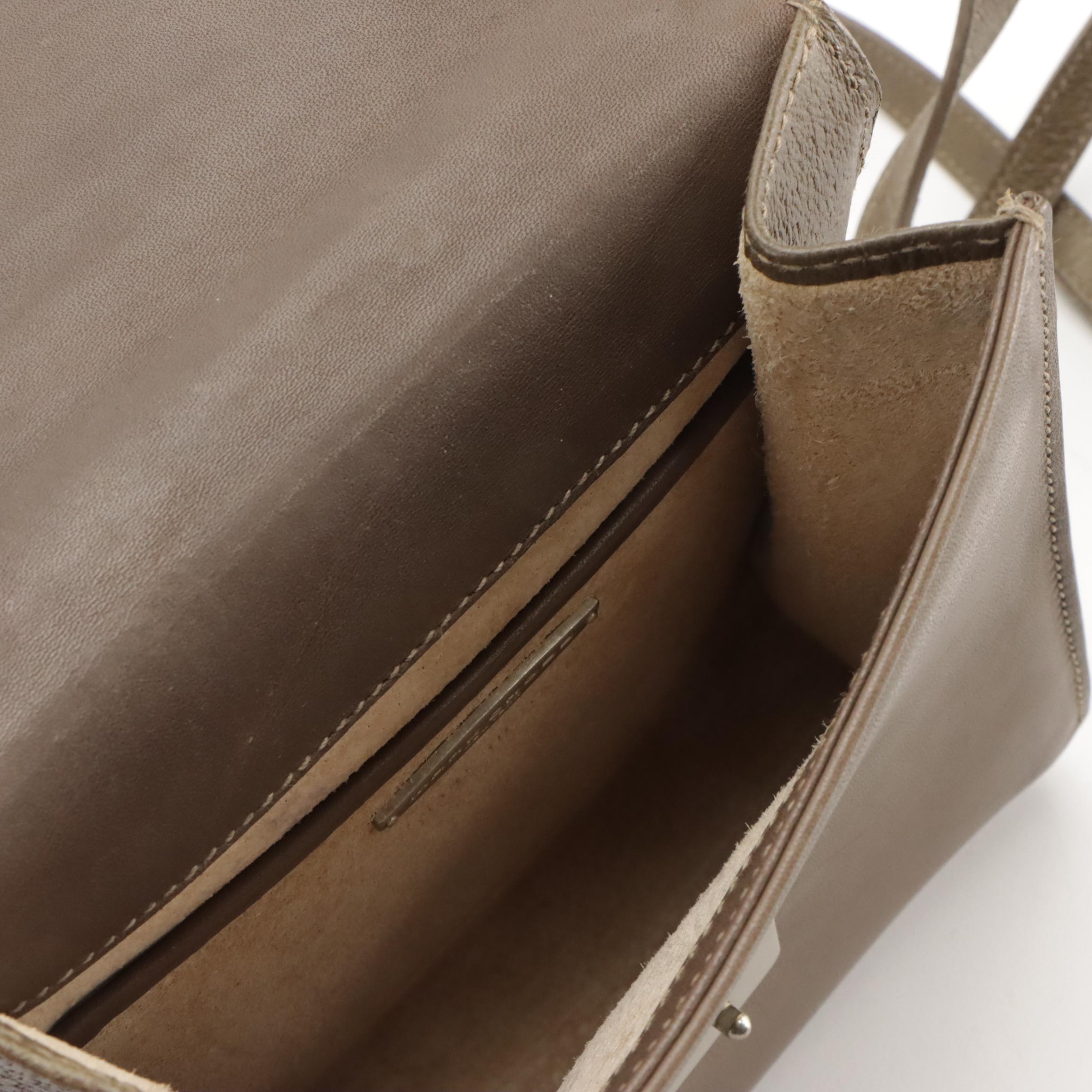 Mark Cross Small Front Flap Crossbody Bag in Leather