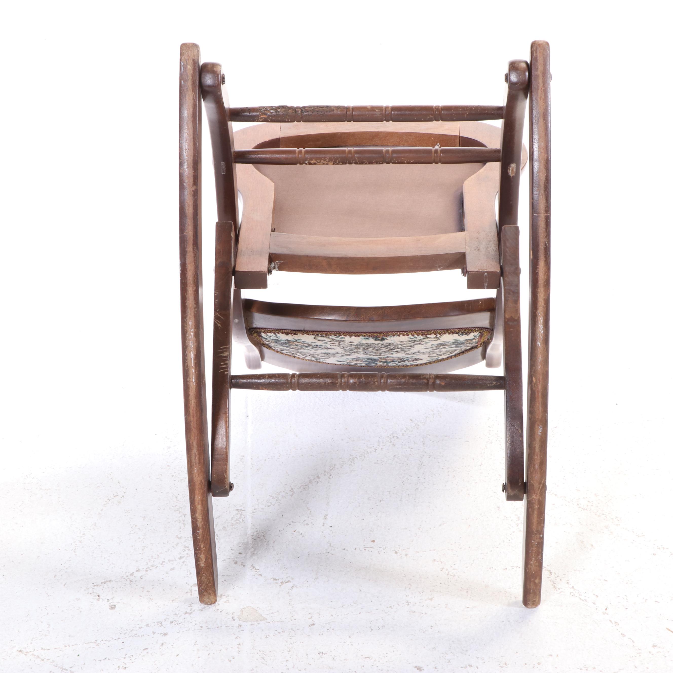 Two Rockers, Incl. Style Bent Beech and Victorian Style Folding