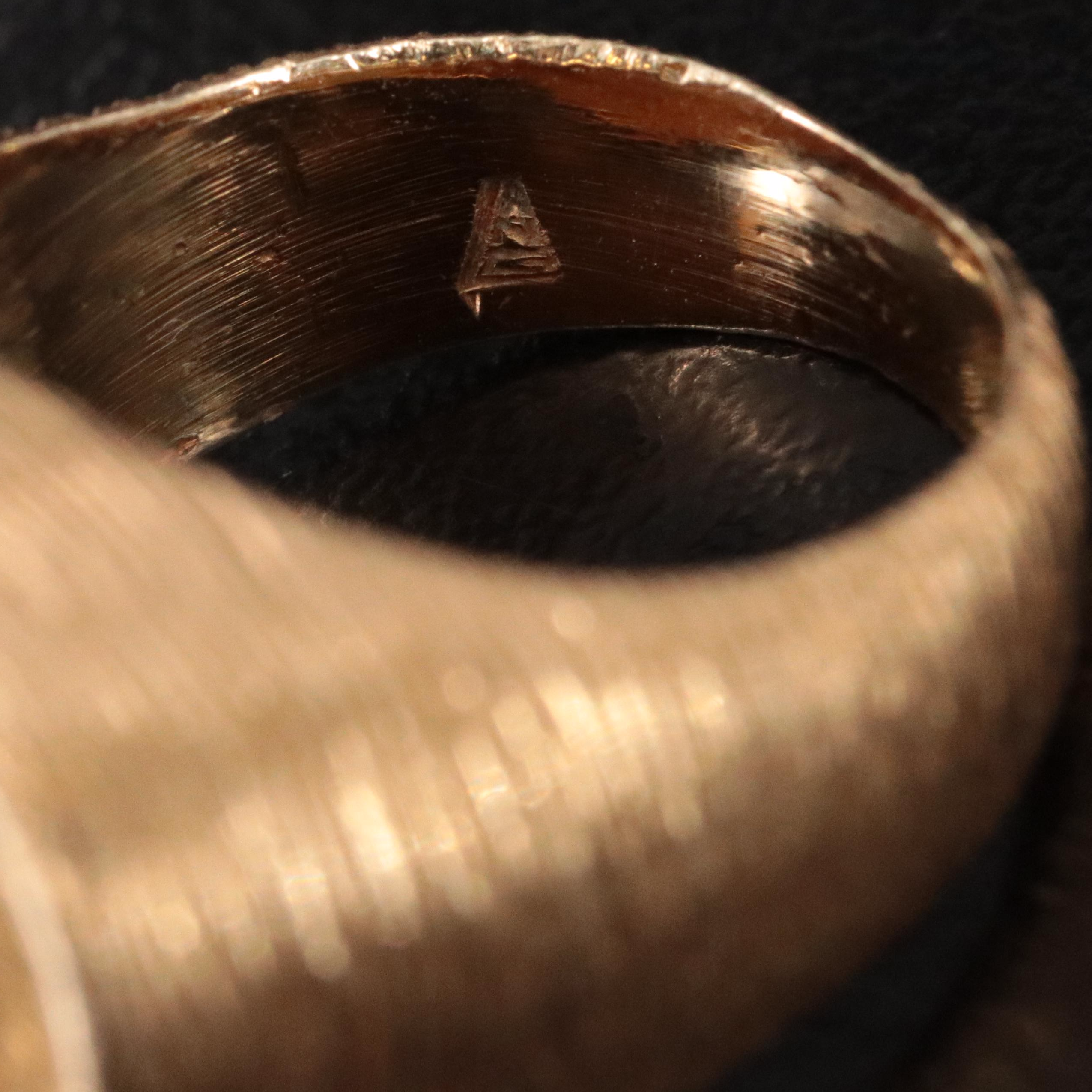 14K Ring with 1945 Mexican Dos Pesos Gold Coin Everything But The House