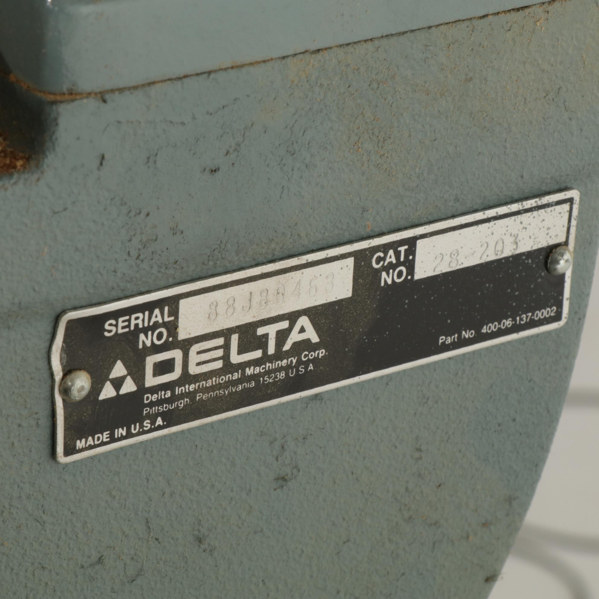 Delta Band Saw, Late 20th Century