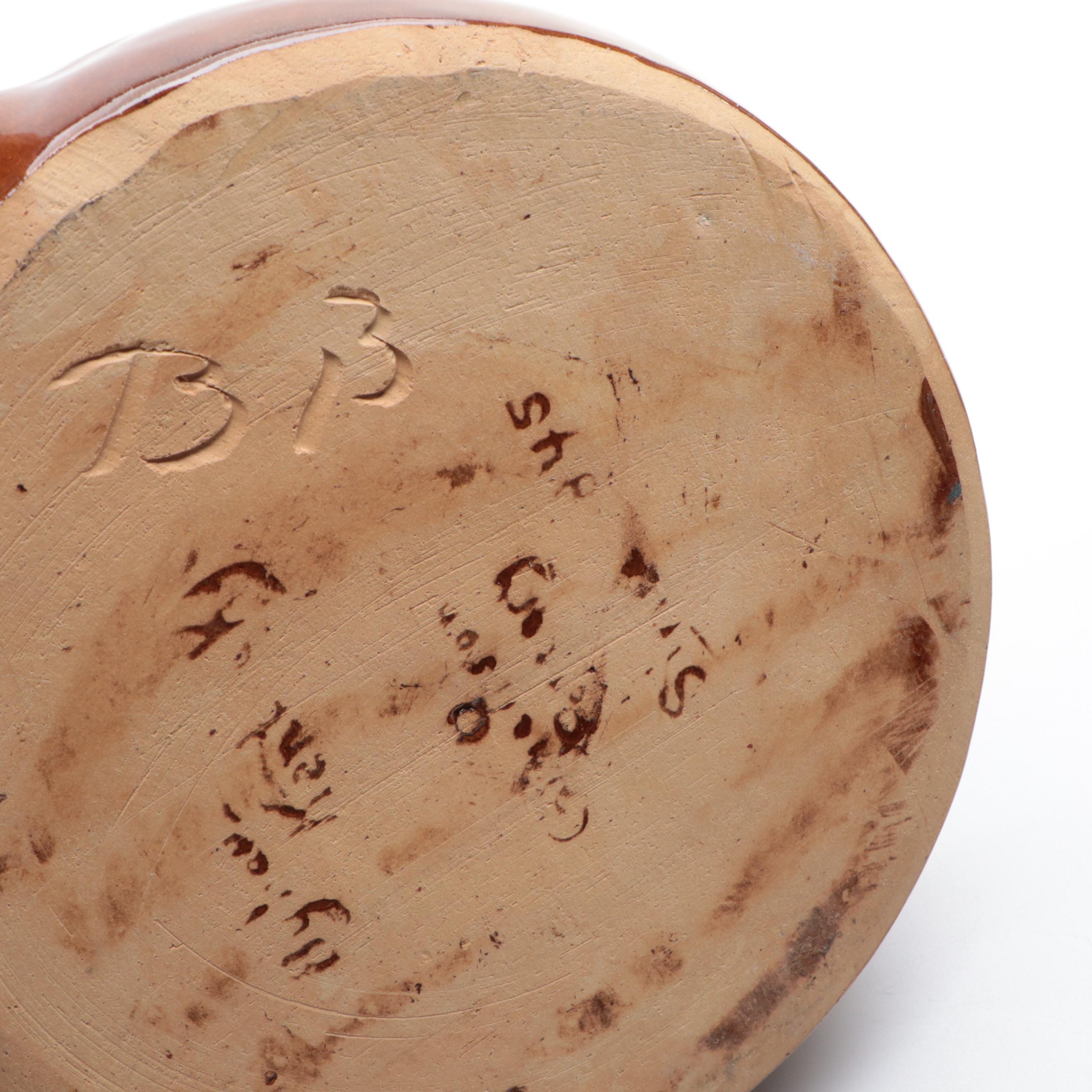 Stangl Star Flower Bowl, Bybee Pottery Pan with Italian Hand-Painted Pitcher