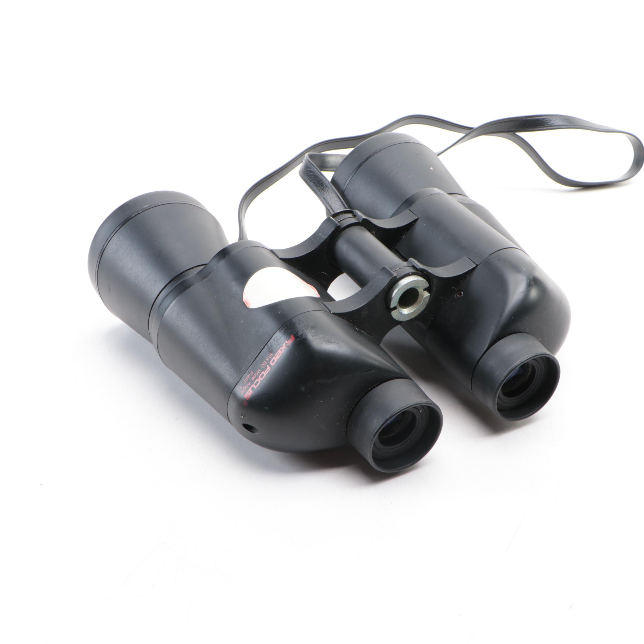 Canon 7x50 7.2° Binoculars and Case with Jason Model 1196 10x50 Binoculars