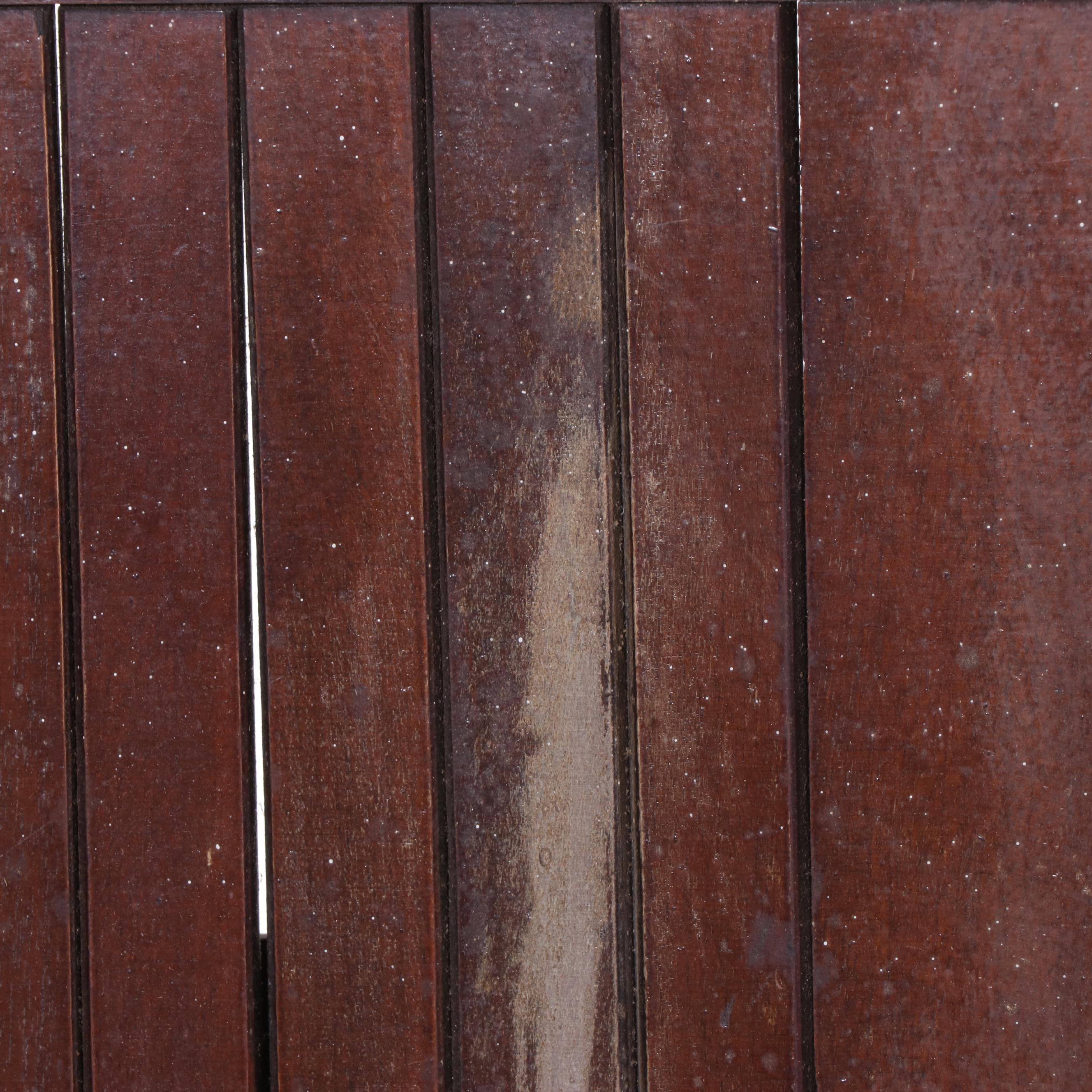 Two Slatted Maple and Oak Folding-Seat Benches, Including Readsboro Chair Co.