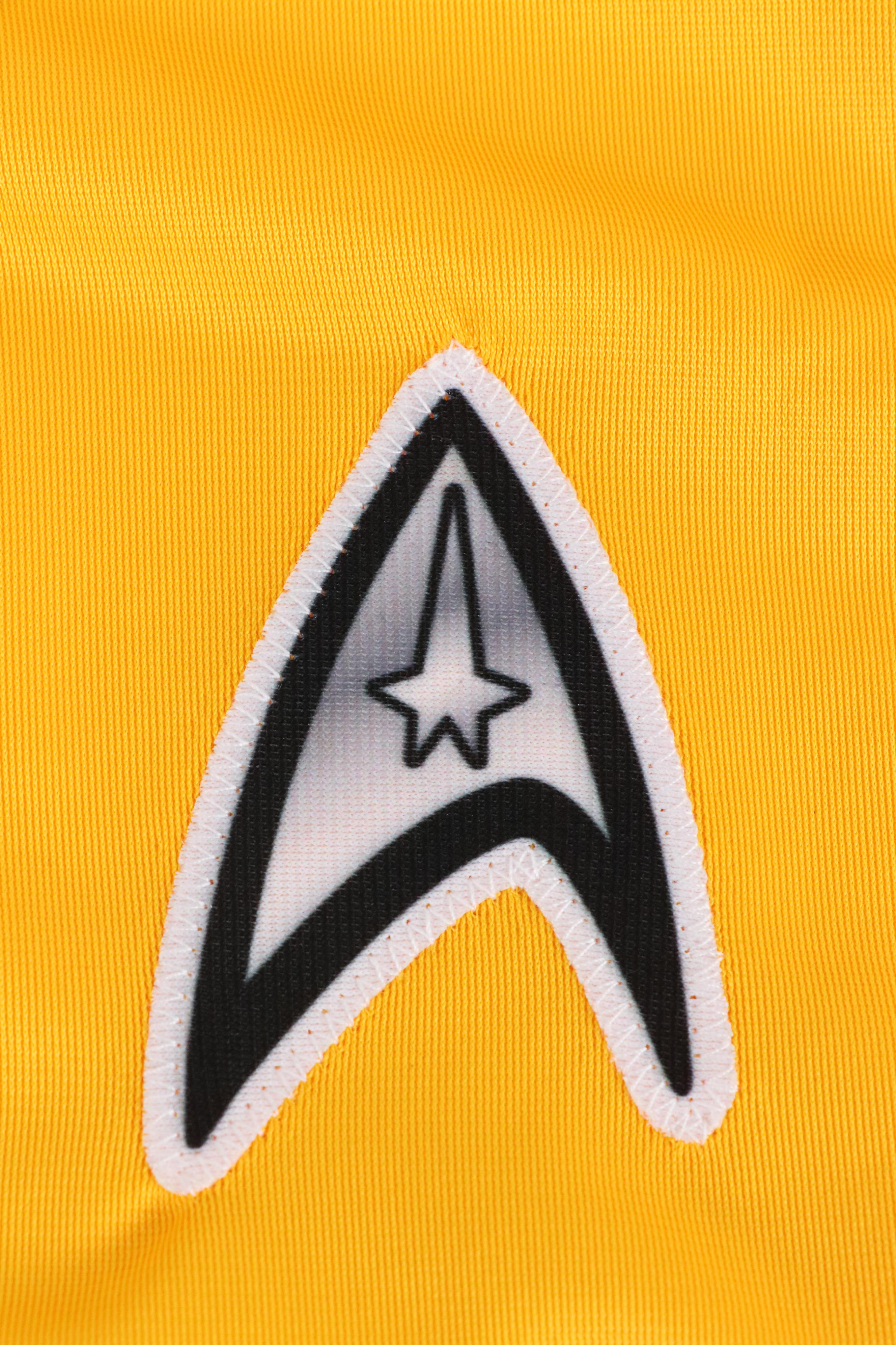 William Shatner Signed "Star Trek" Captain Kirk Shirt, PSA