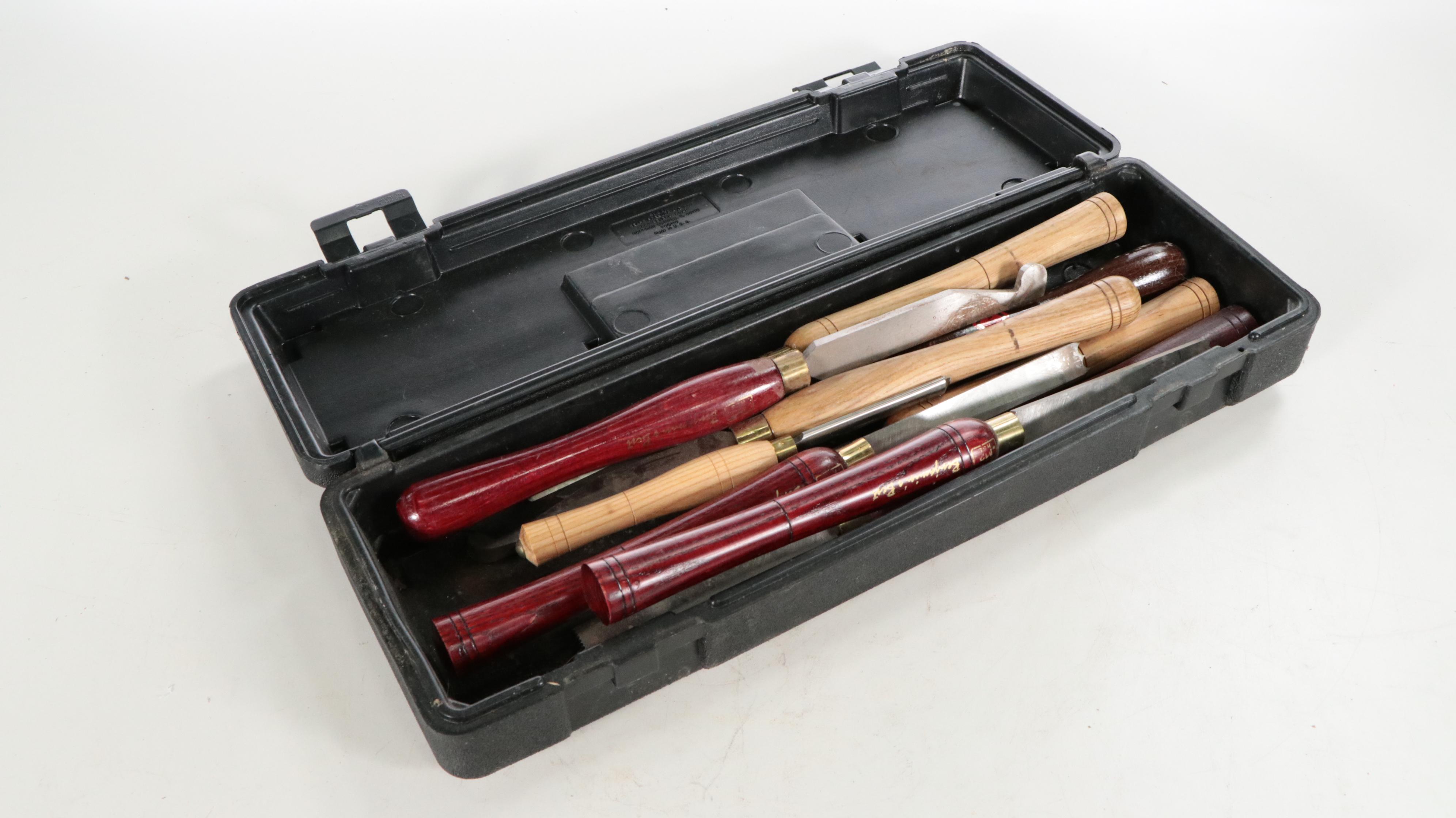 PSI Woodworking Products Turncrafter Commander Mini Lathe and Accessories