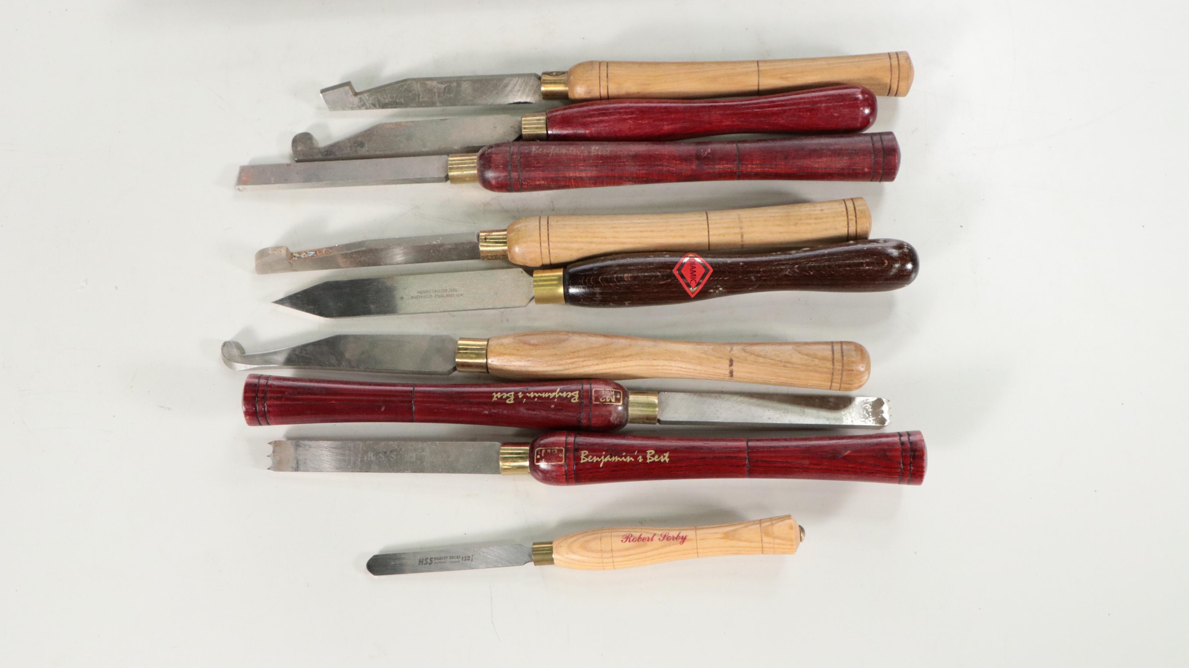 PSI Woodworking Products Turncrafter Commander Mini Lathe and Accessories