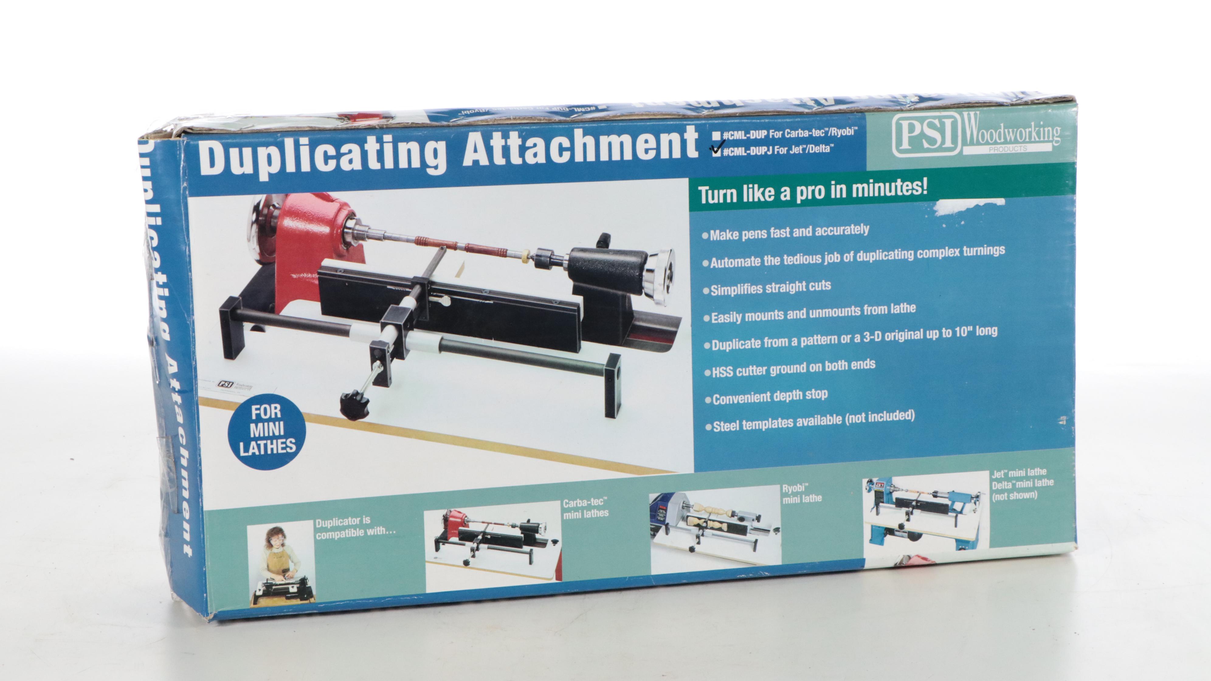 PSI Woodworking Products Turncrafter Commander Mini Lathe and Accessories