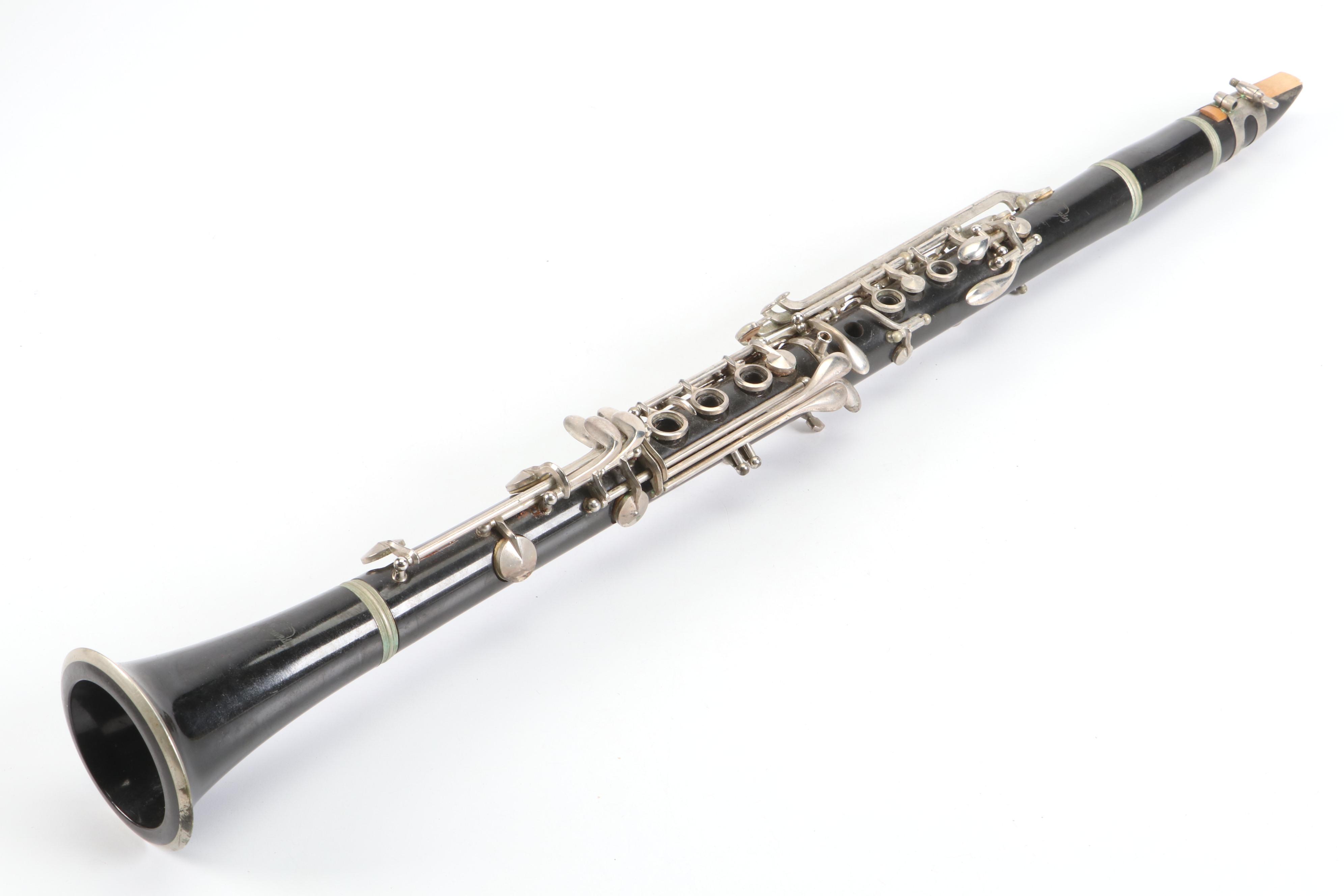 American Normandy Reso-Tone Clarinet with LeBlanc Case, Mid-20th Century