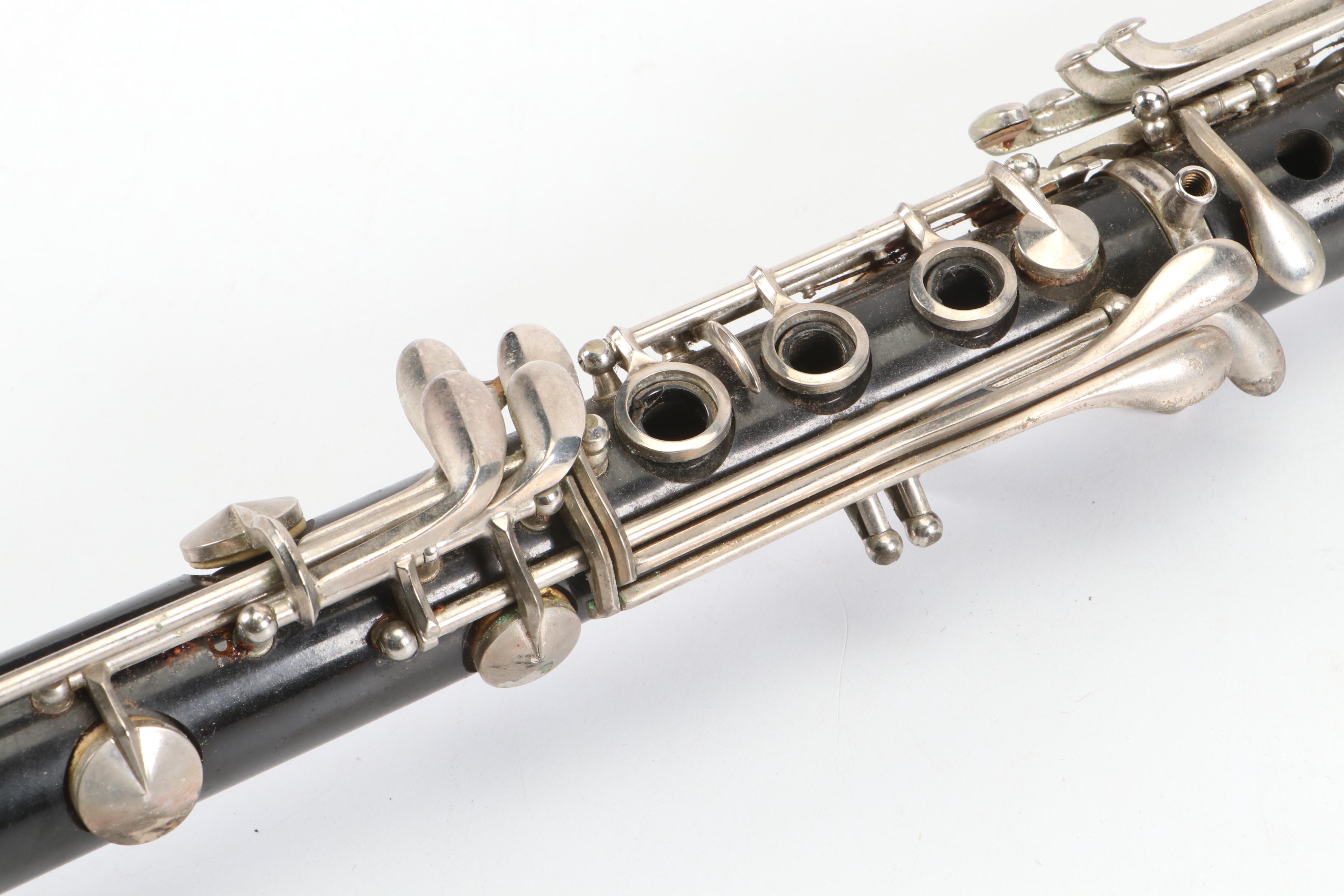 American Normandy Reso-Tone Clarinet with LeBlanc Case, Mid-20th Century