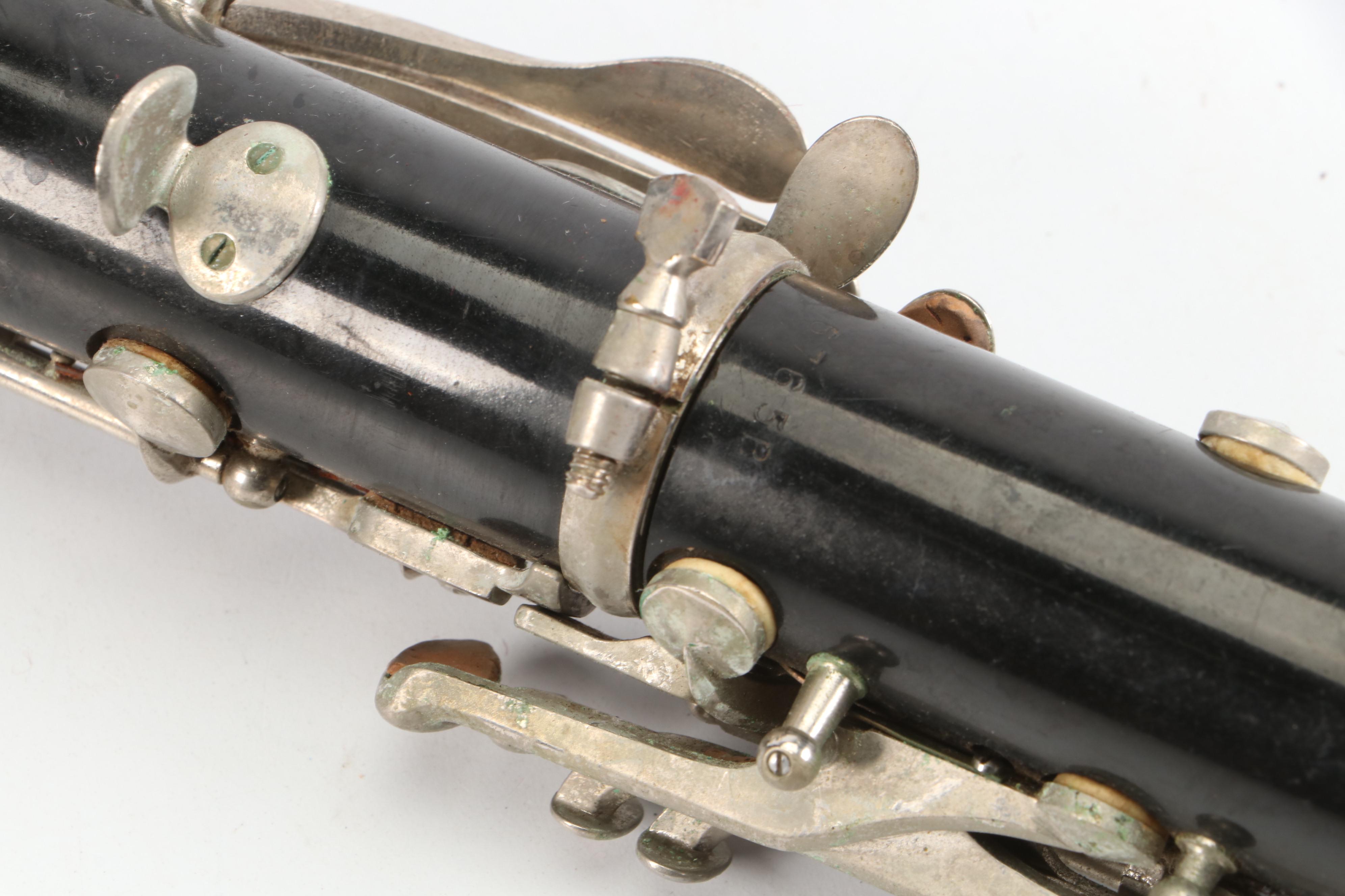 American Normandy Reso-Tone Clarinet with LeBlanc Case, Mid-20th Century